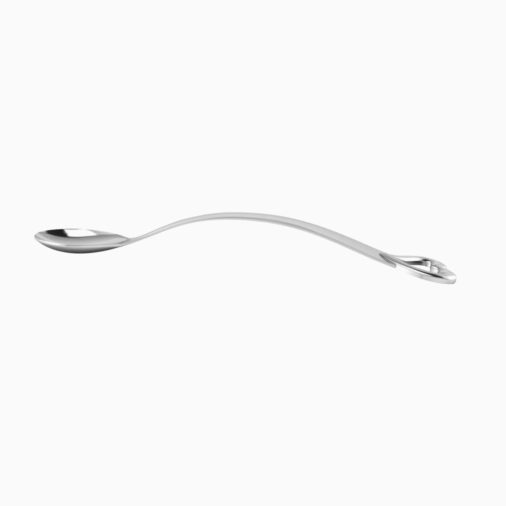 Heart Sterling Silver Baby Feeding Spoon by Krysaliis - The Mayfair Hall