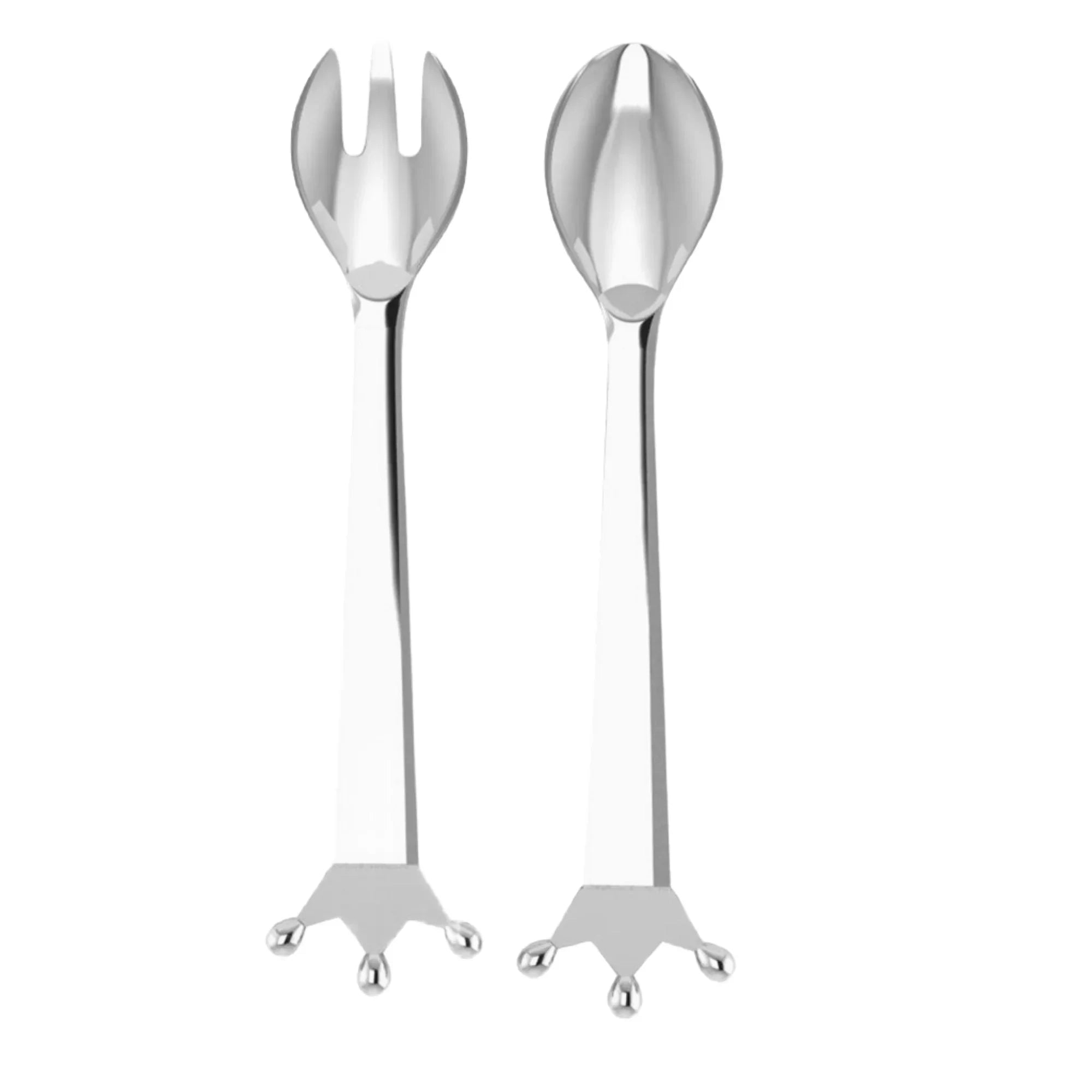 Majestic Sterling Silver Baby Spoon Fork Set by Krysaliis - The Mayfair Hall