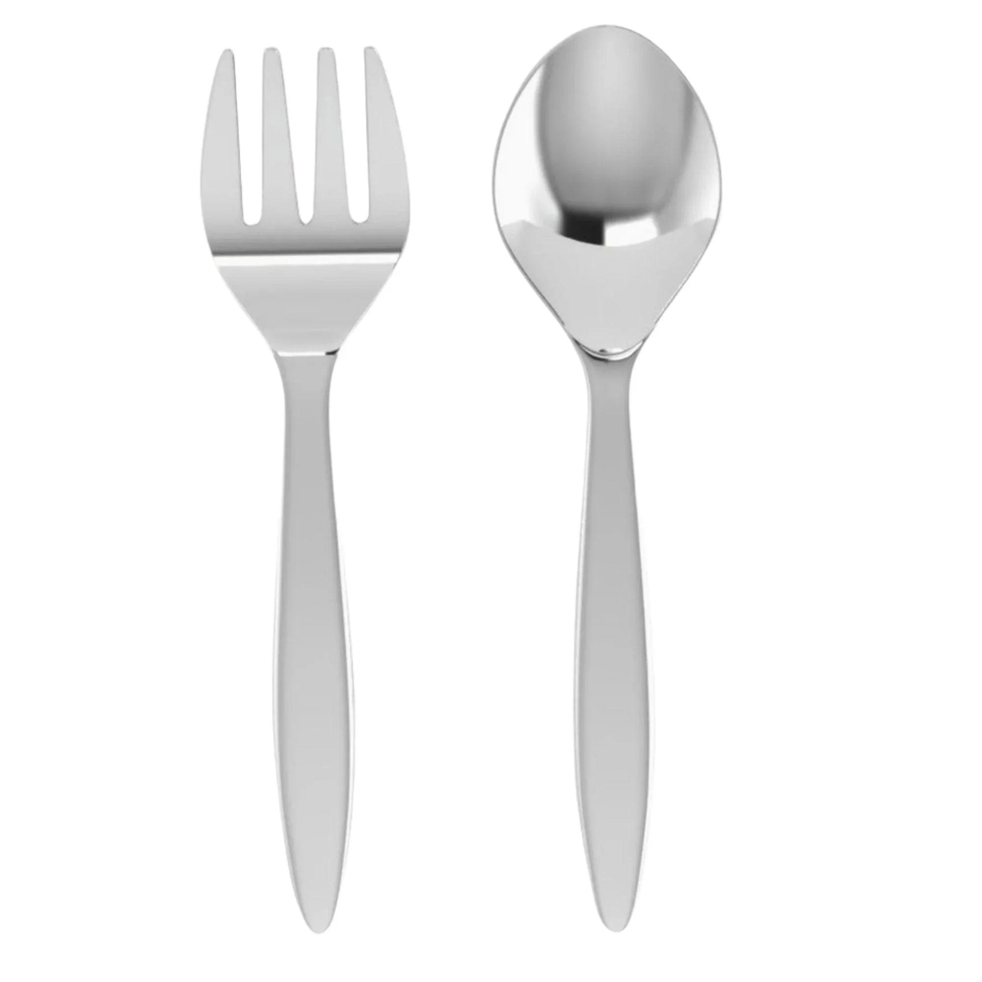 Classic Sterling Silver Baby Spoon & Fork set by Krysaliis - The Mayfair Hall