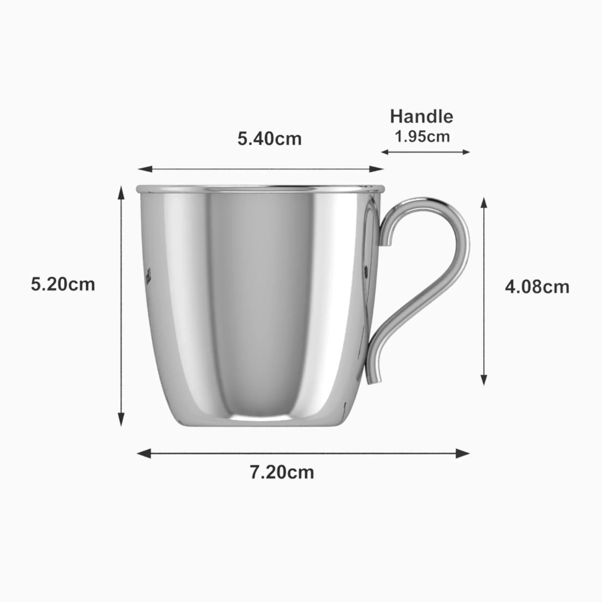 Krysaliis Classic Sterling Silver Baby Cup - The Mayfair Hall