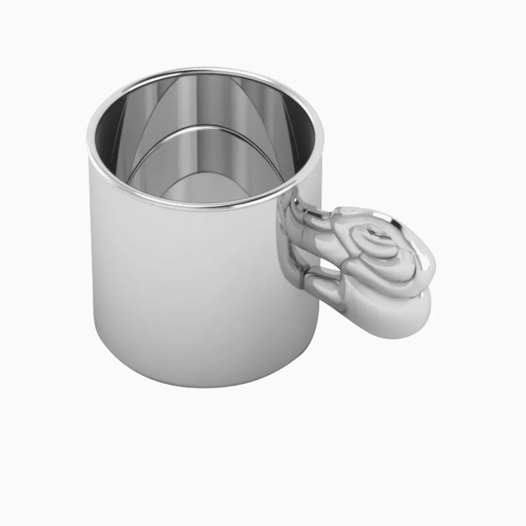 Krysaliis Sterling Silver Baby Cup - Elephant - The Mayfair Hall