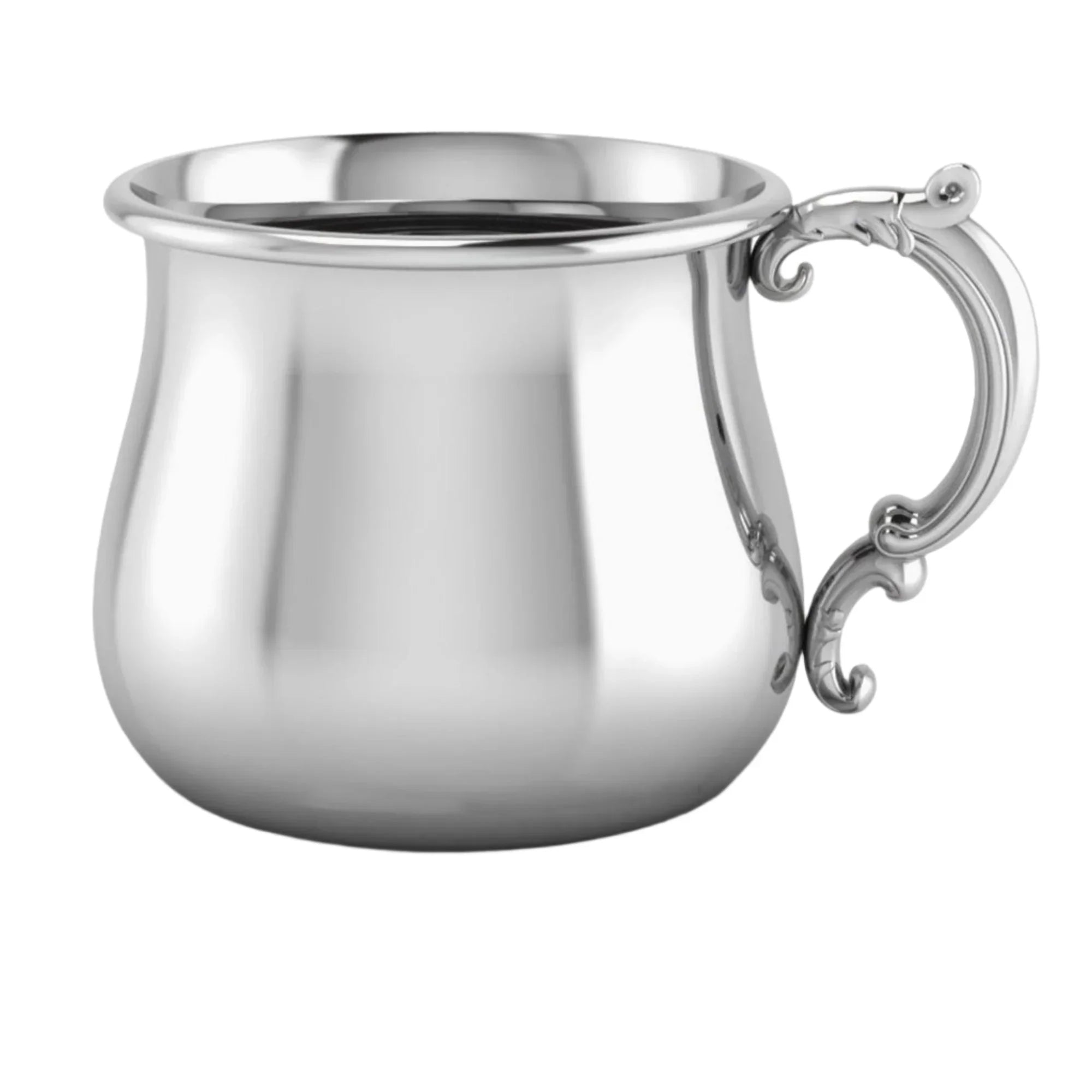 Krysaliis Sterling Silver Baby Cup - Bulge Victorian - The Mayfair Hall