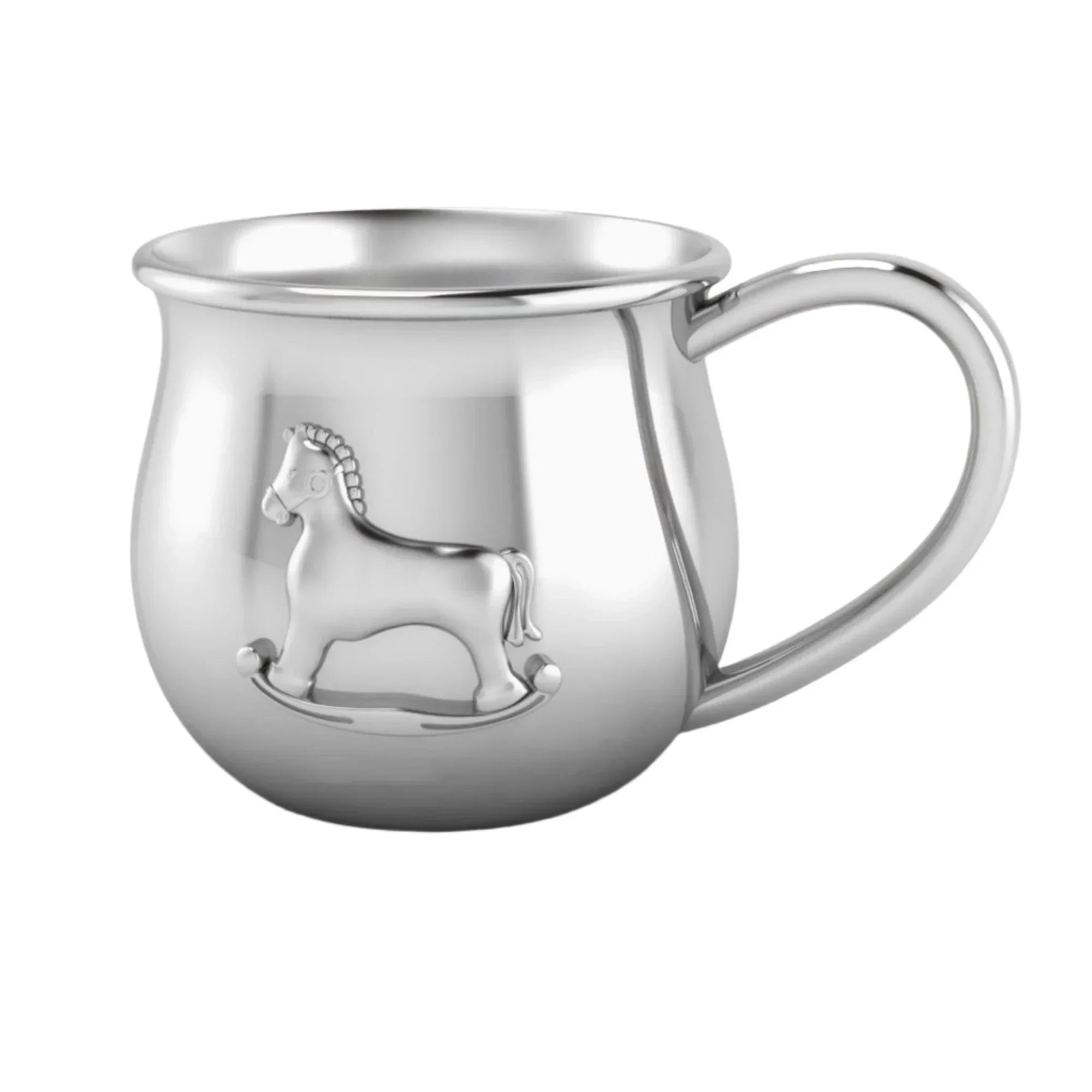 Krysaliis Silver Plated Baby Cup - Horse - The Mayfair Hall