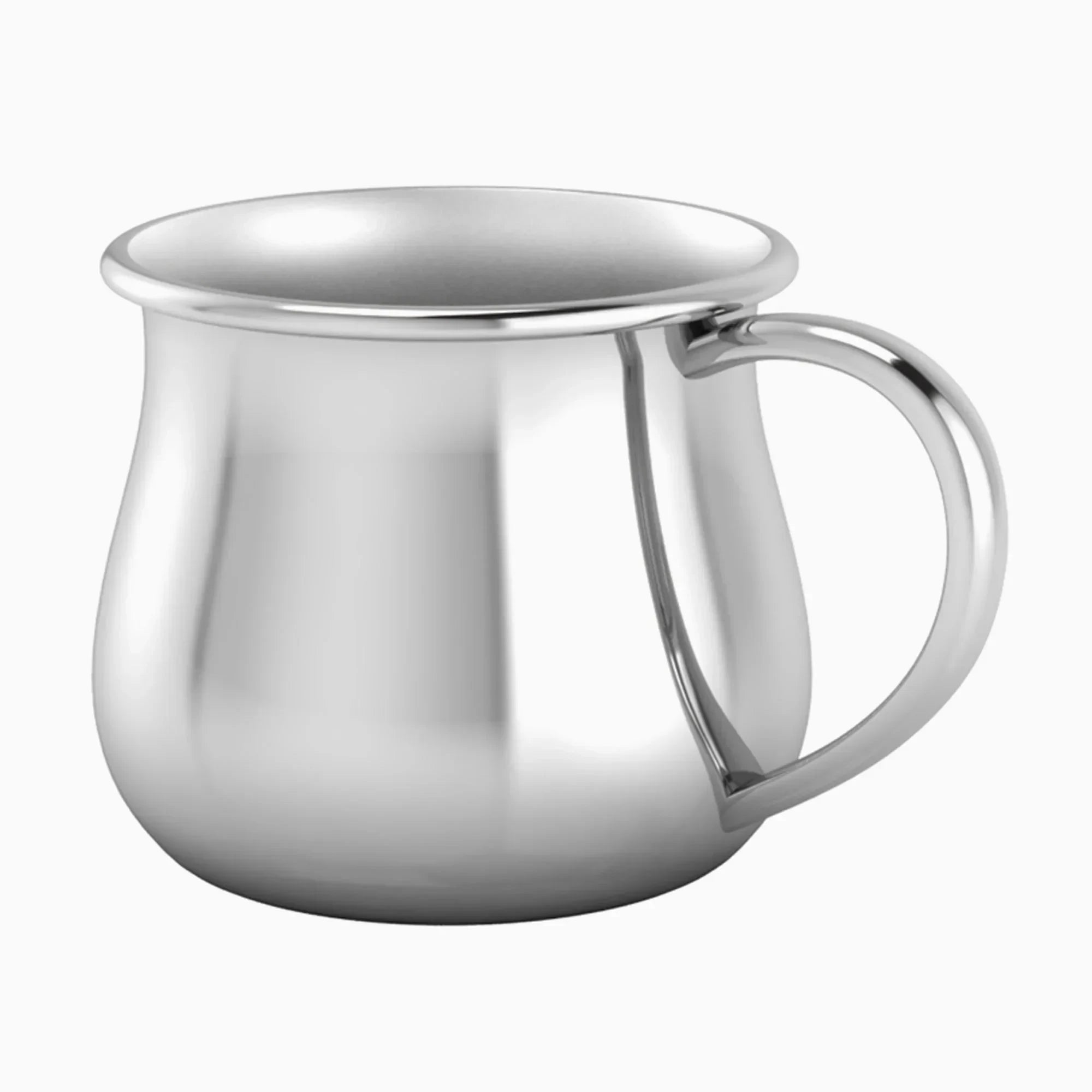 Krysaliis Silver Plated Baby Cup - Classic Bulge - The Mayfair Hall