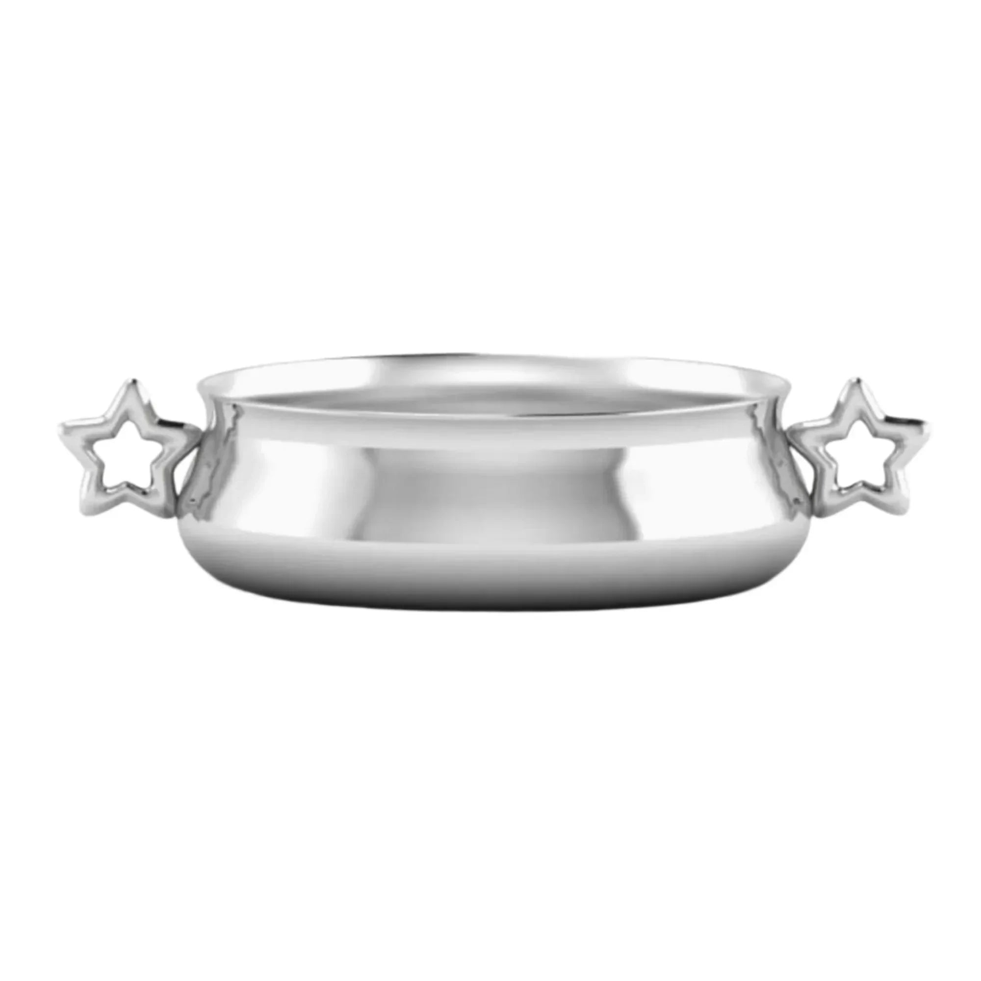 Star Silver Plated Baby Porringer by Krysaliis - The Mayfair Hall