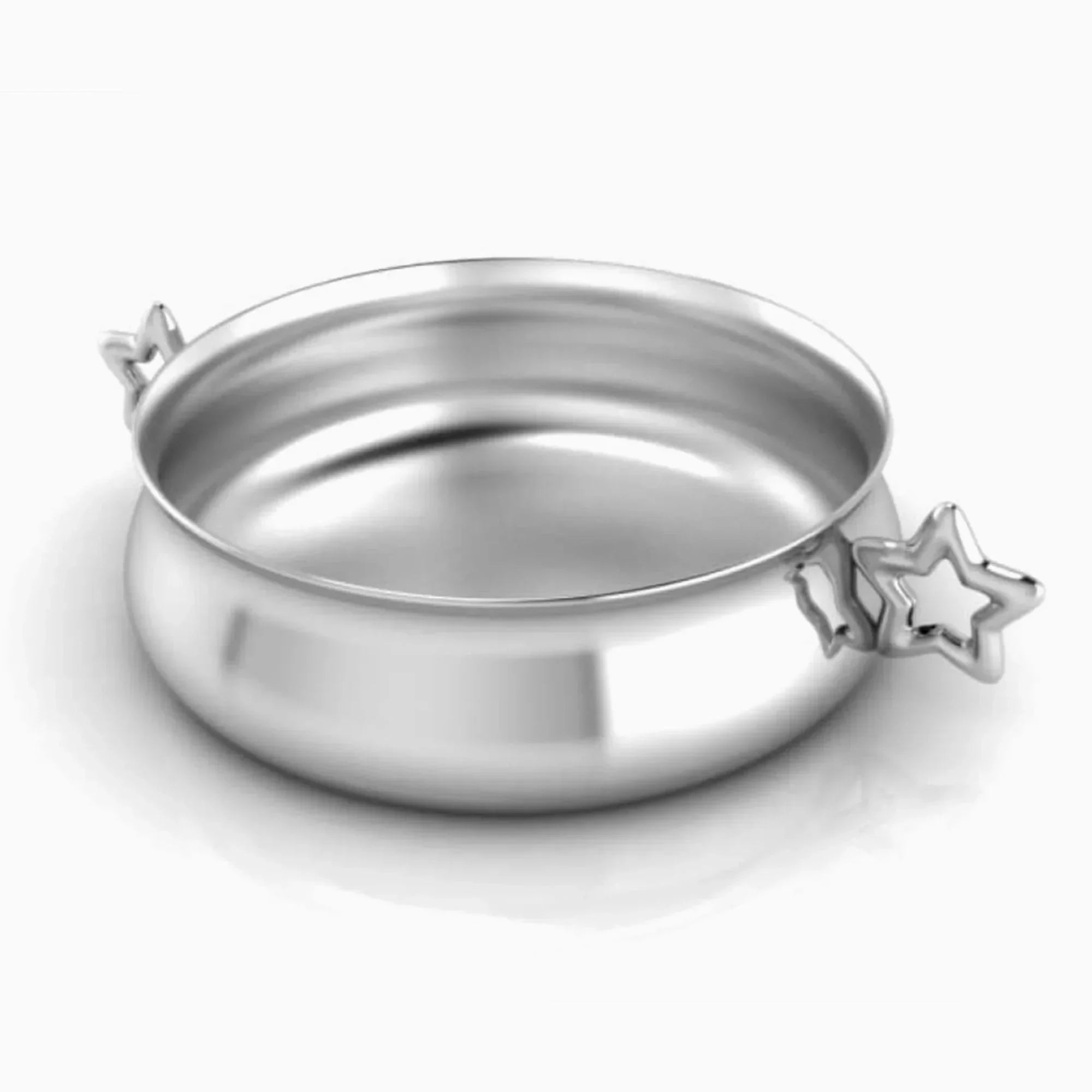 Star Silver Plated Baby Porringer by Krysaliis - The Mayfair Hall