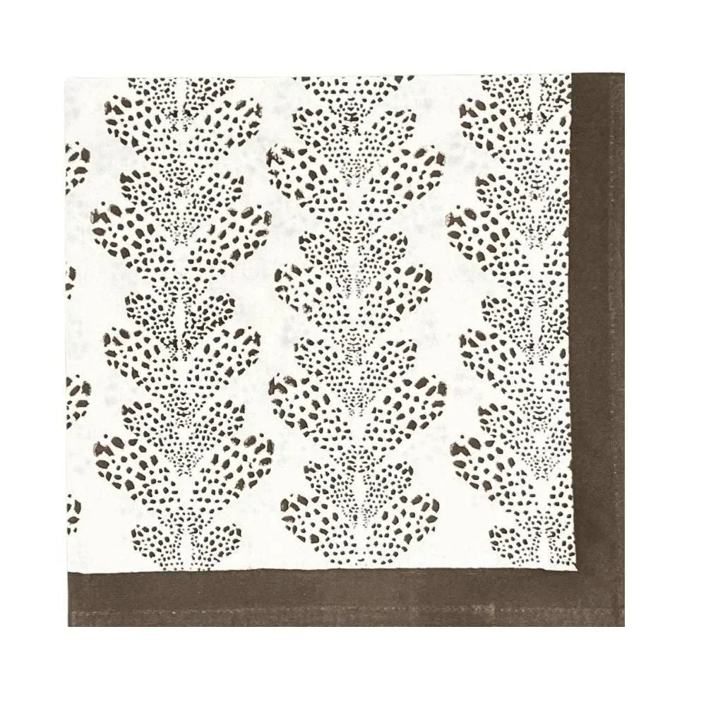 Kelli Cotton Napkin in Cocoa (Set of 4) - The Mayfair Hall