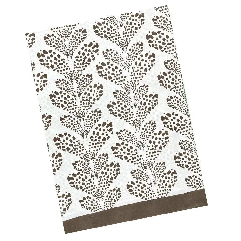 Kelli Cotton Tablecloth in Cocoa - The Mayfair Hall