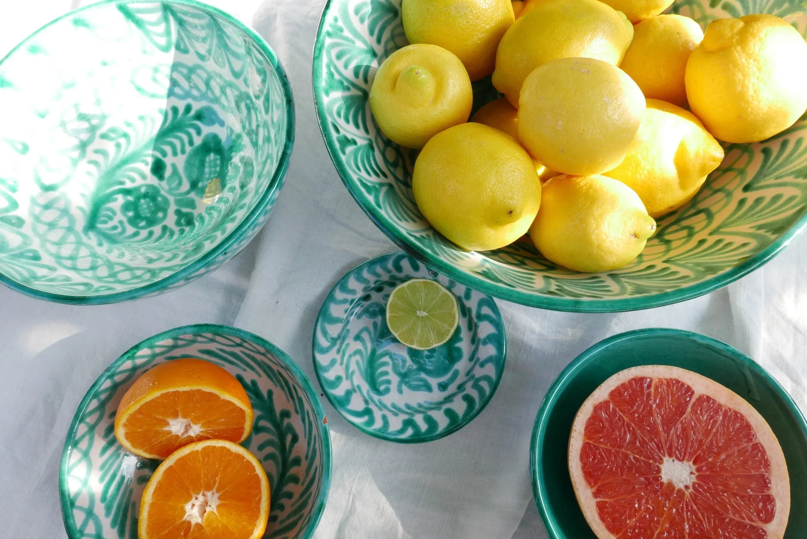 MINI plate with hand painted designs - The Mayfair Hall