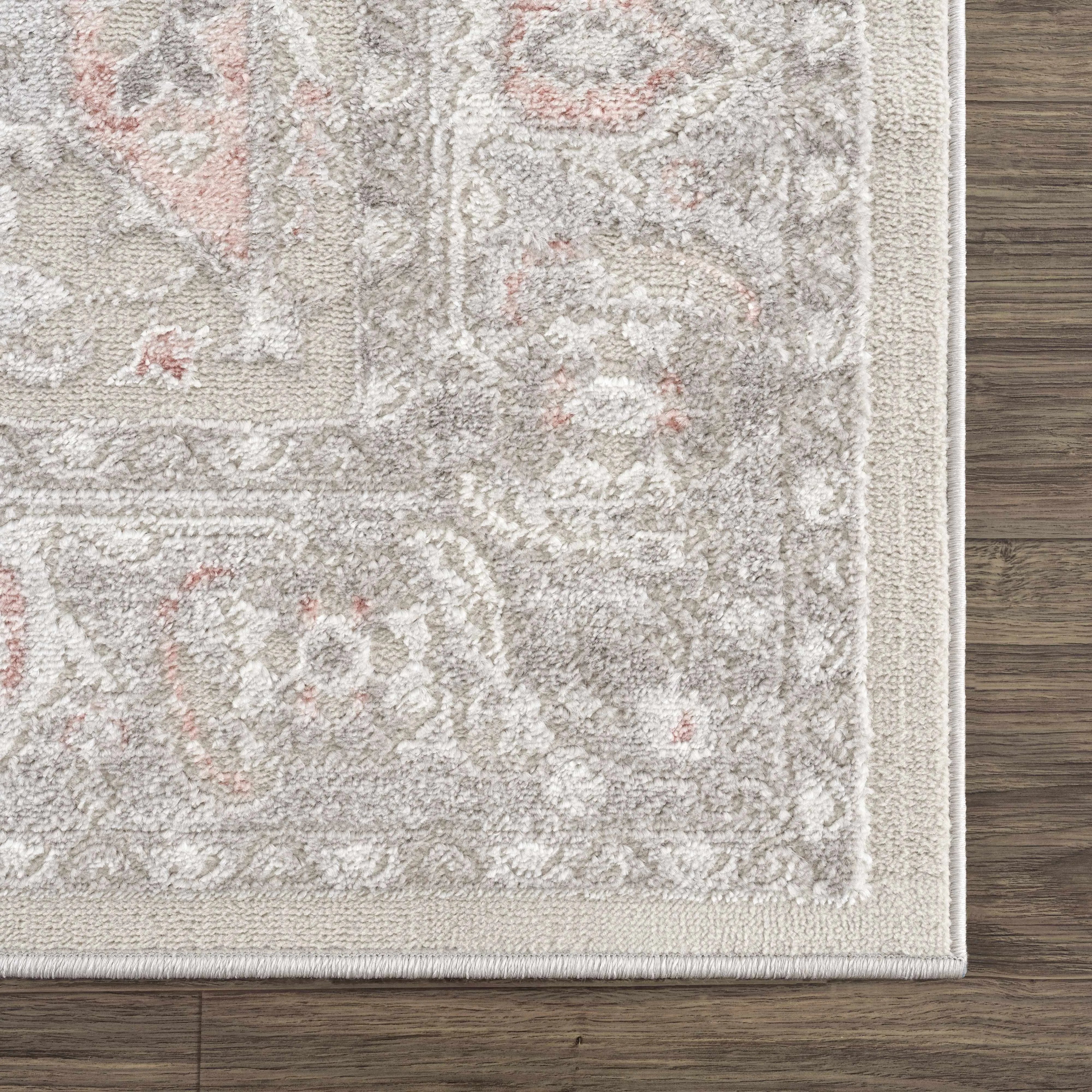 Damla Distressed Pink Hues Rug - Limited Edition
