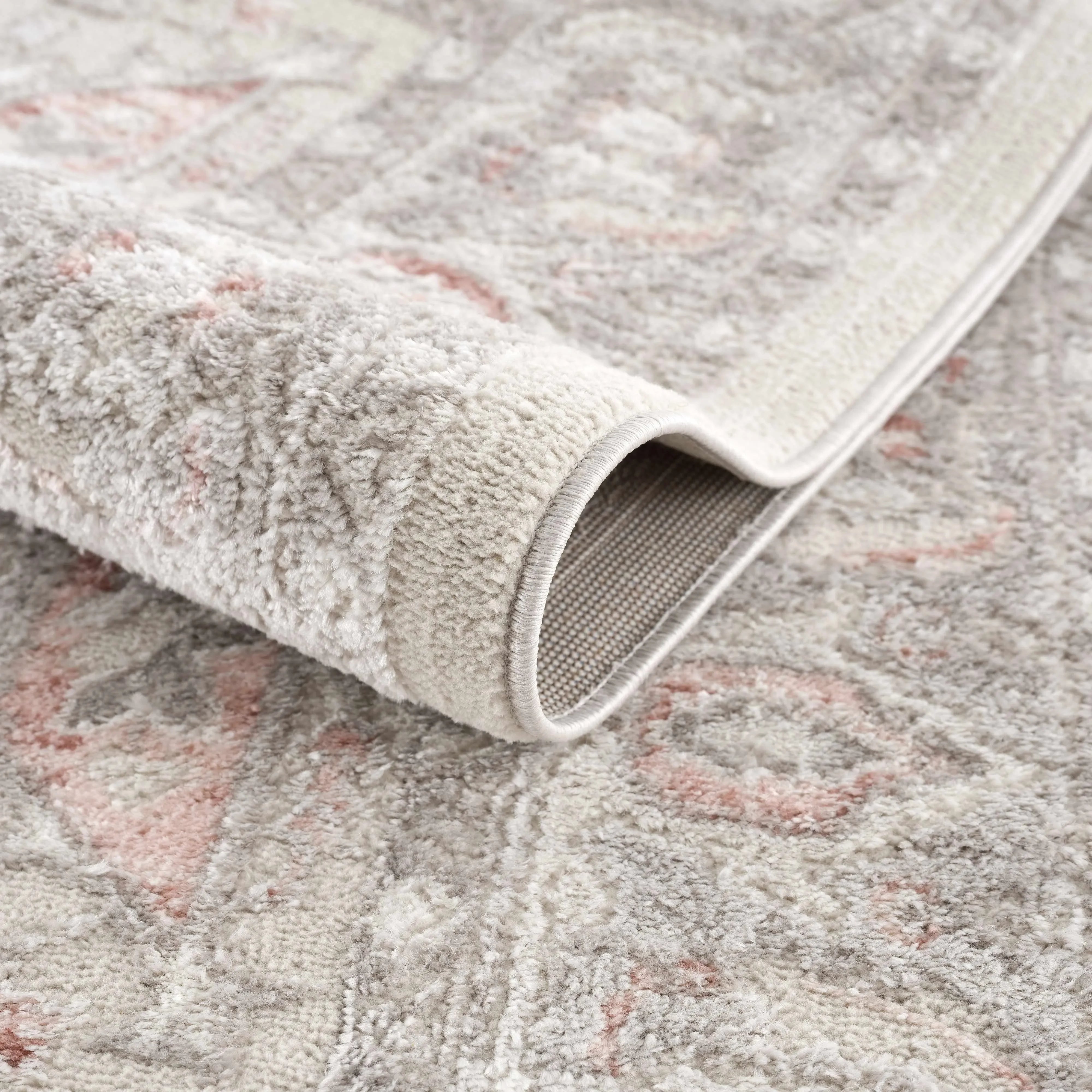 Damla Distressed Pink Hues Rug - Limited Edition - The Mayfair Hall