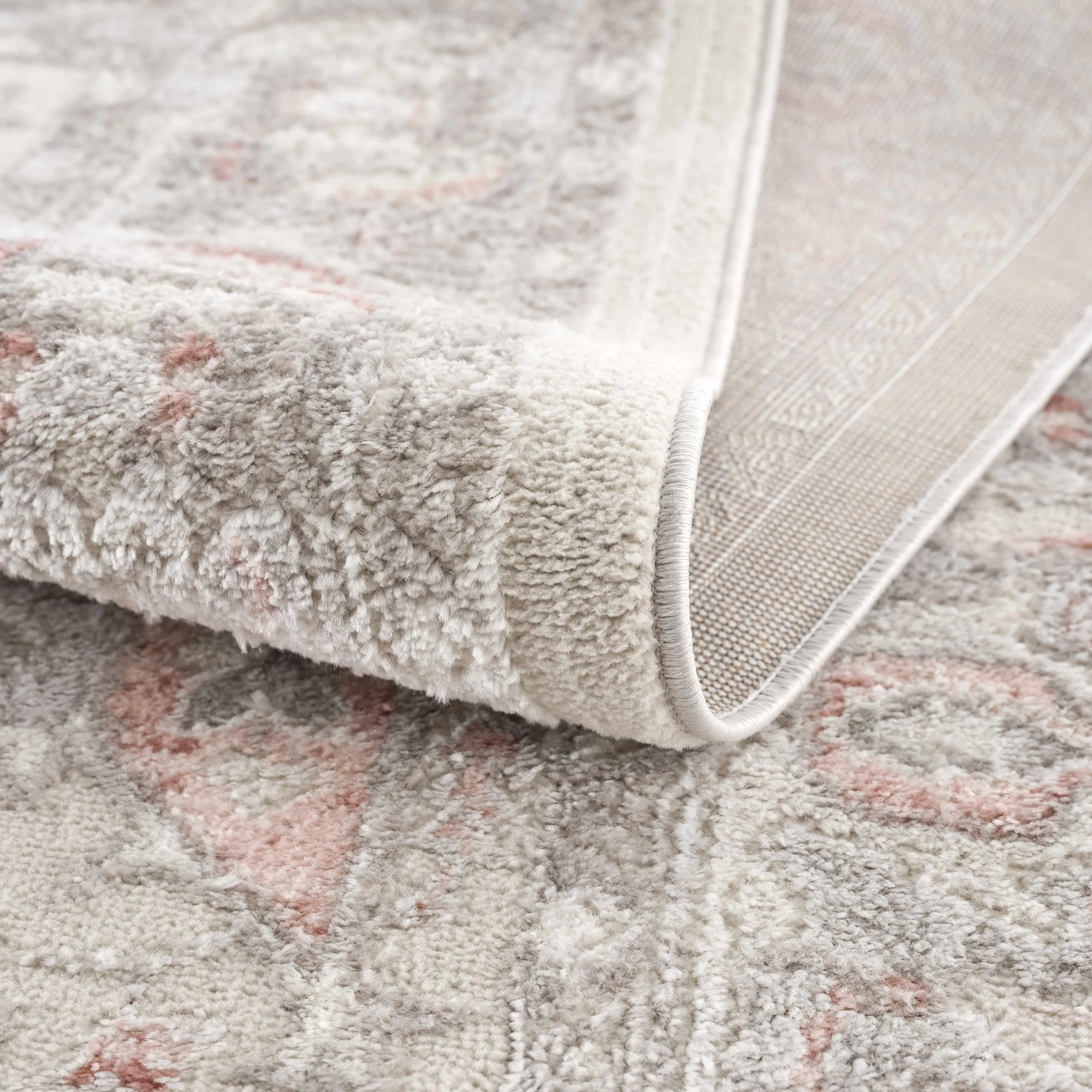 Damla Distressed Pink Hues Rug - Limited Edition - The Mayfair Hall
