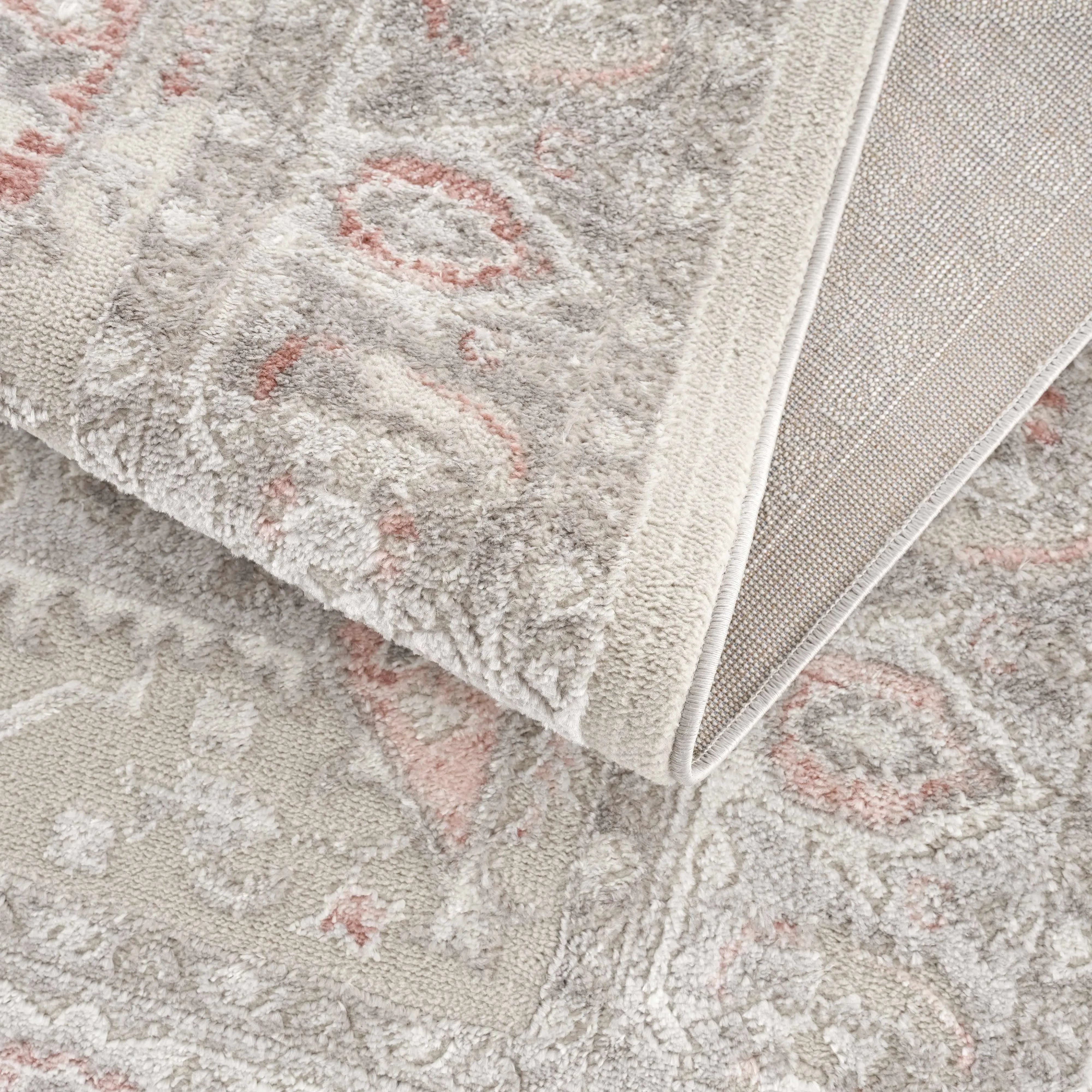 Damla Distressed Pink Hues Rug - Limited Edition - The Mayfair Hall