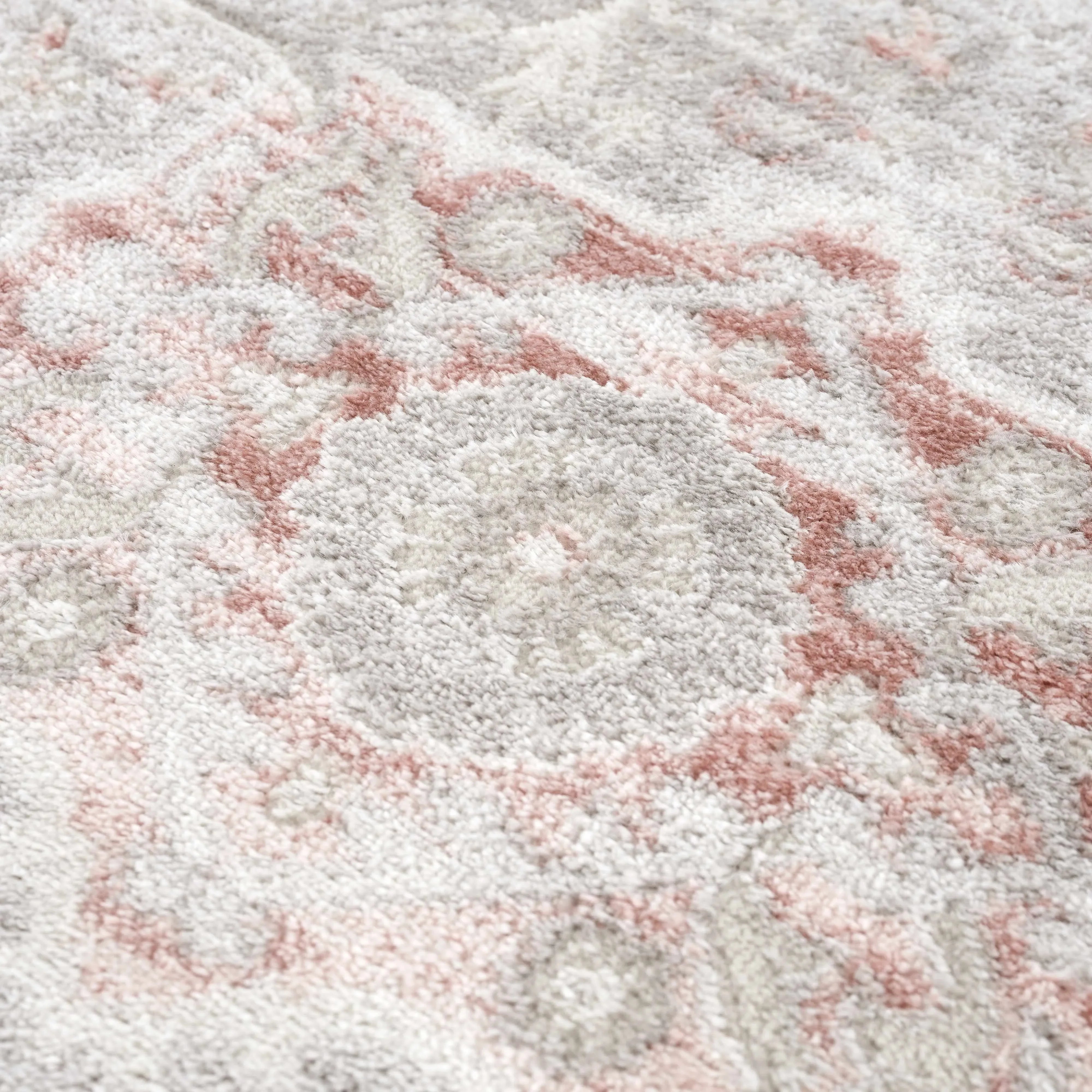 Damla Distressed Pink Hues Rug - Limited Edition - The Mayfair Hall