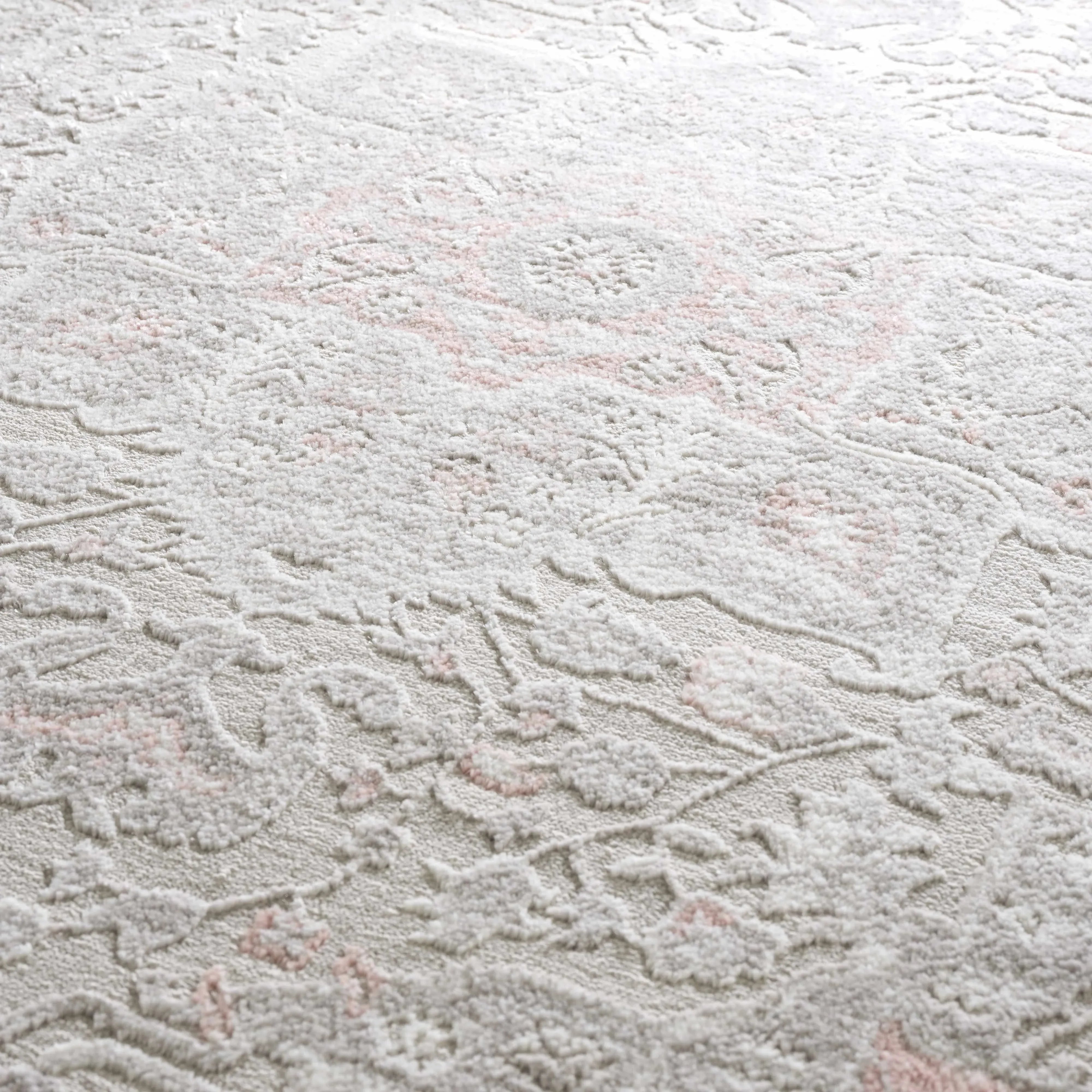 Damla Distressed Pink Hues Rug - Limited Edition - The Mayfair Hall