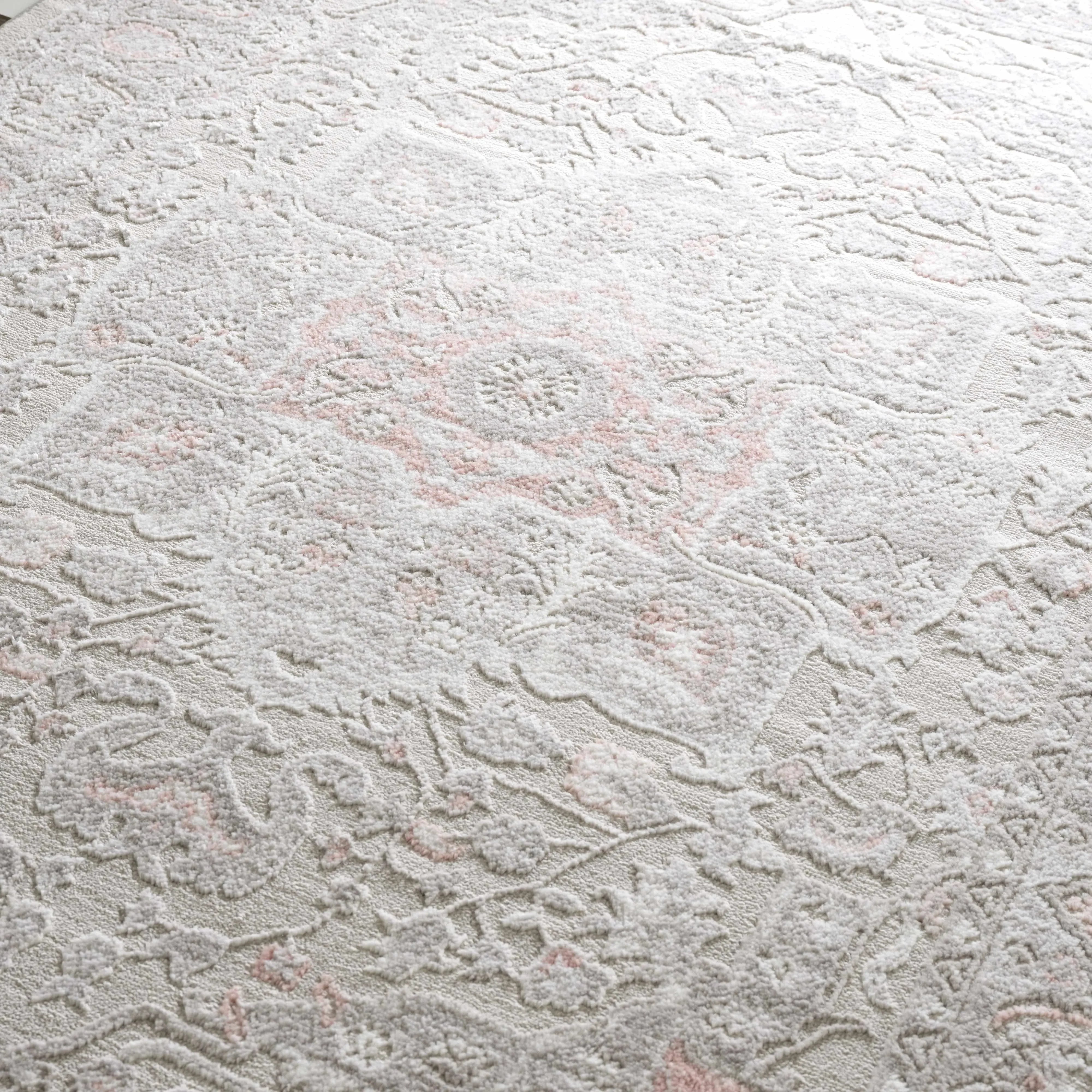 Damla Distressed Pink Hues Rug - Limited Edition - The Mayfair Hall