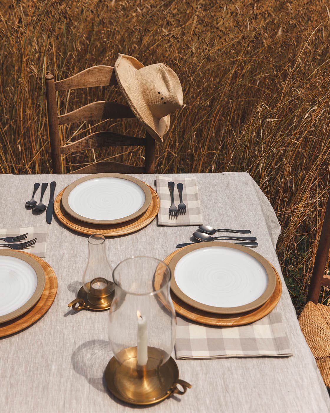 Washed Linen Tablecloth