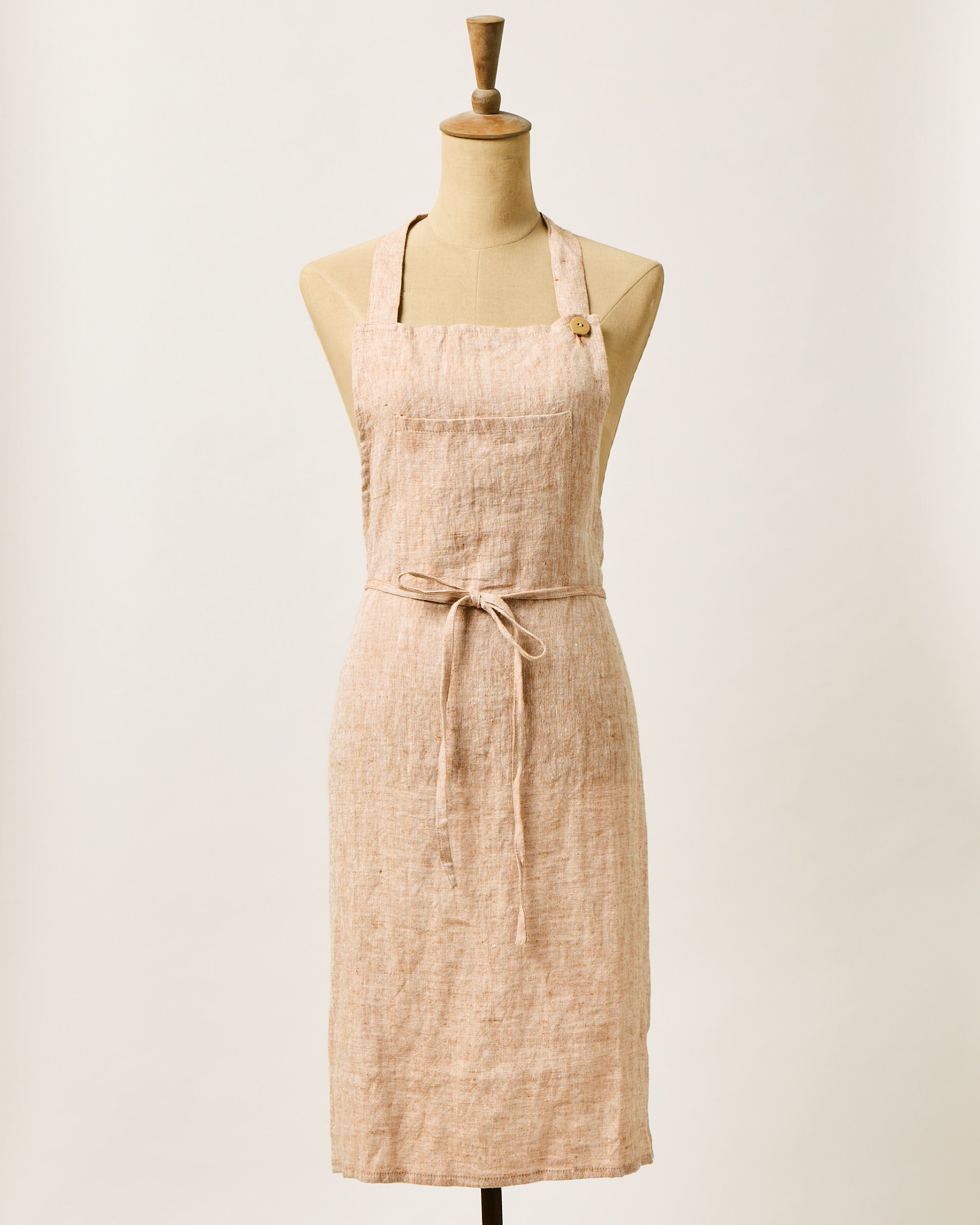 Washed Linen Apron