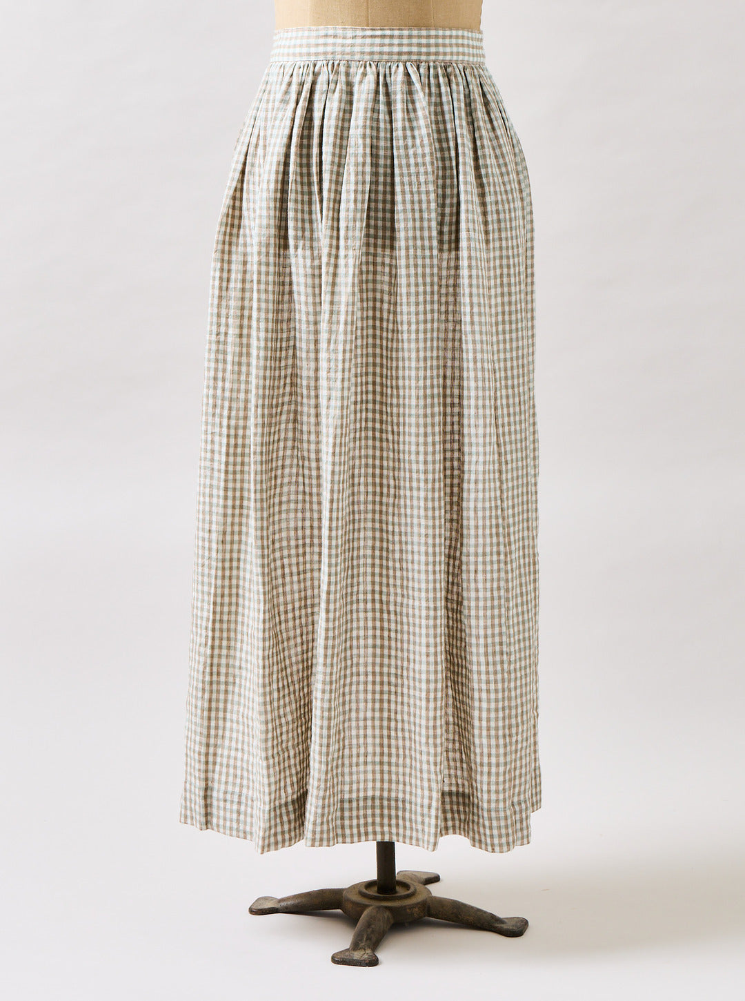 Farmhouse Gingham Homestead Apron