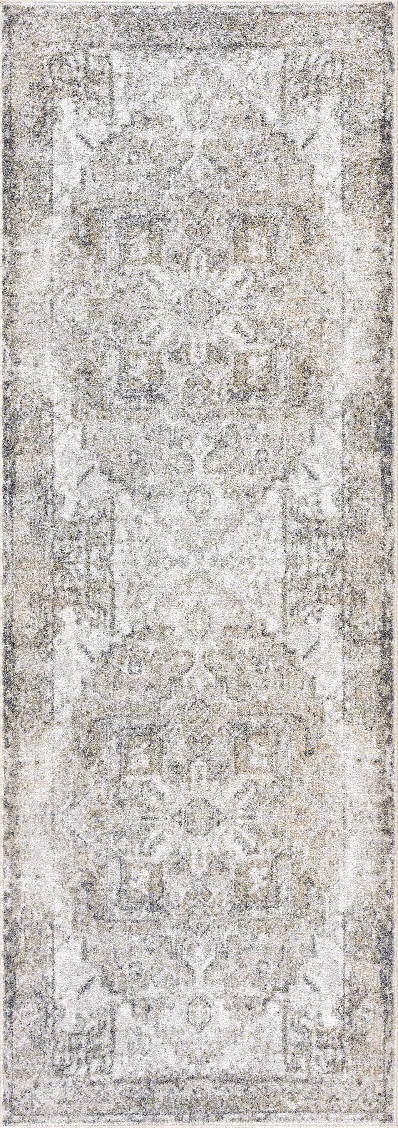 Olive Hera Washable Area Rug - The Mayfair Hall