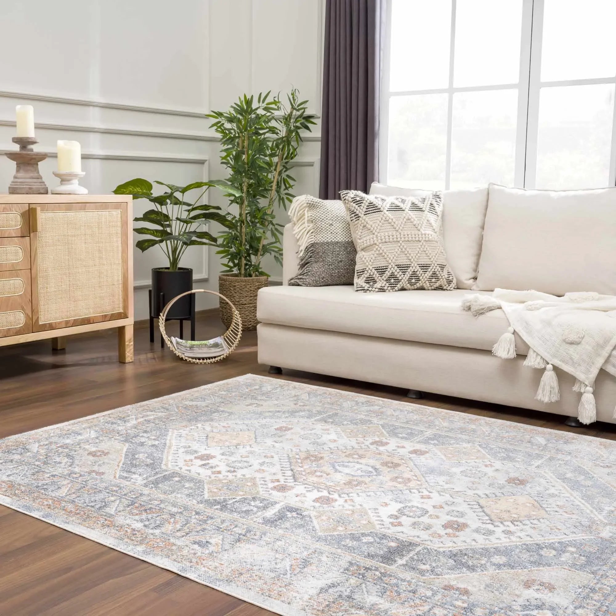 Afya Washable Area Rug - The Mayfair Hall