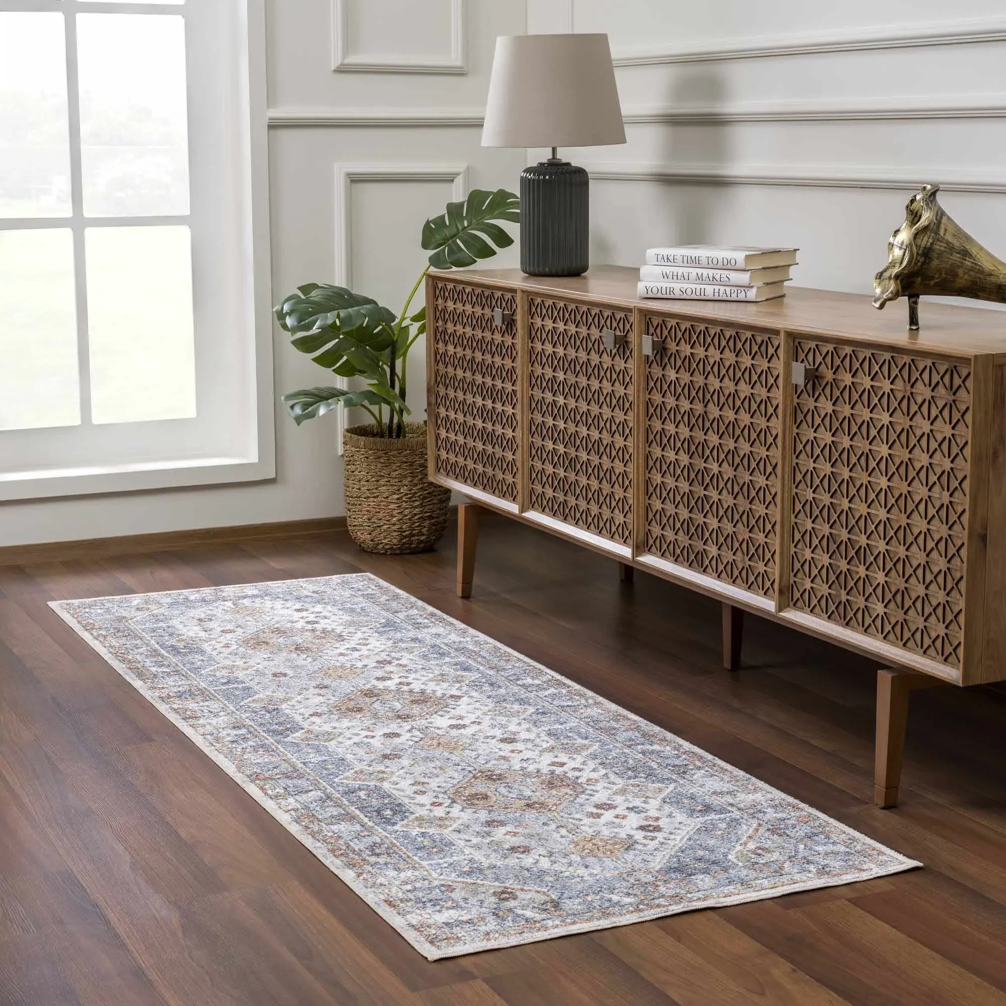 Afya Washable Area Rug - The Mayfair Hall