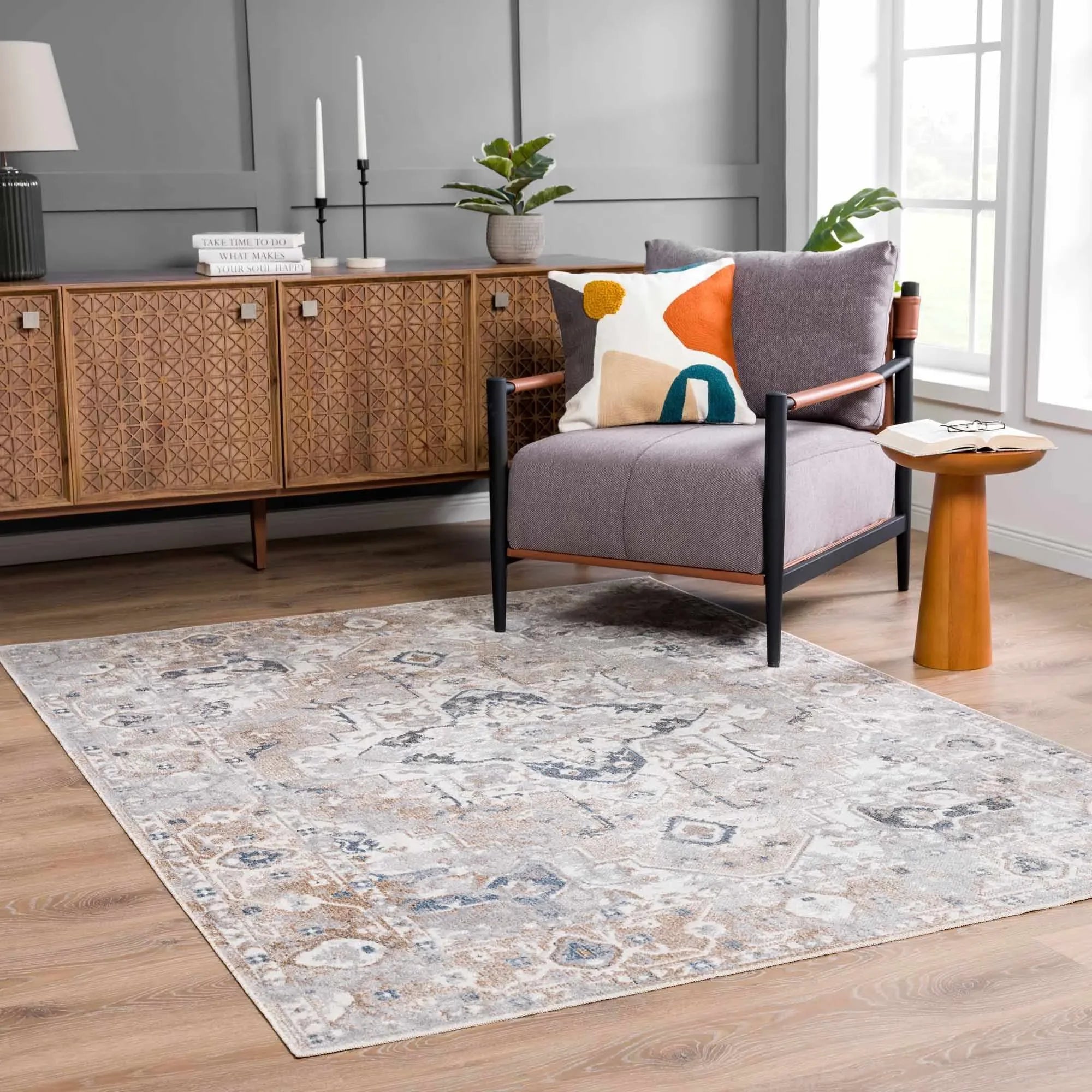 Dobry Washable Area Rug - The Mayfair Hall
