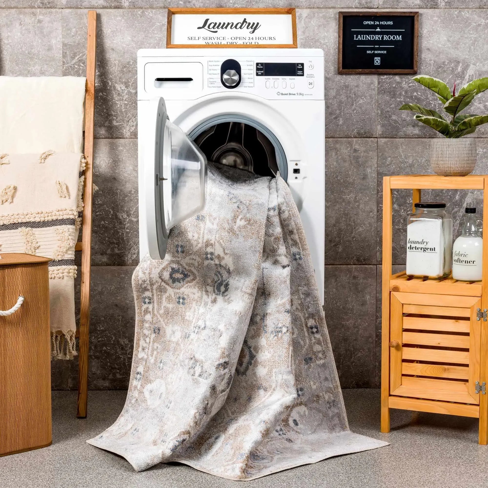 Dobry Washable Area Rug - The Mayfair Hall