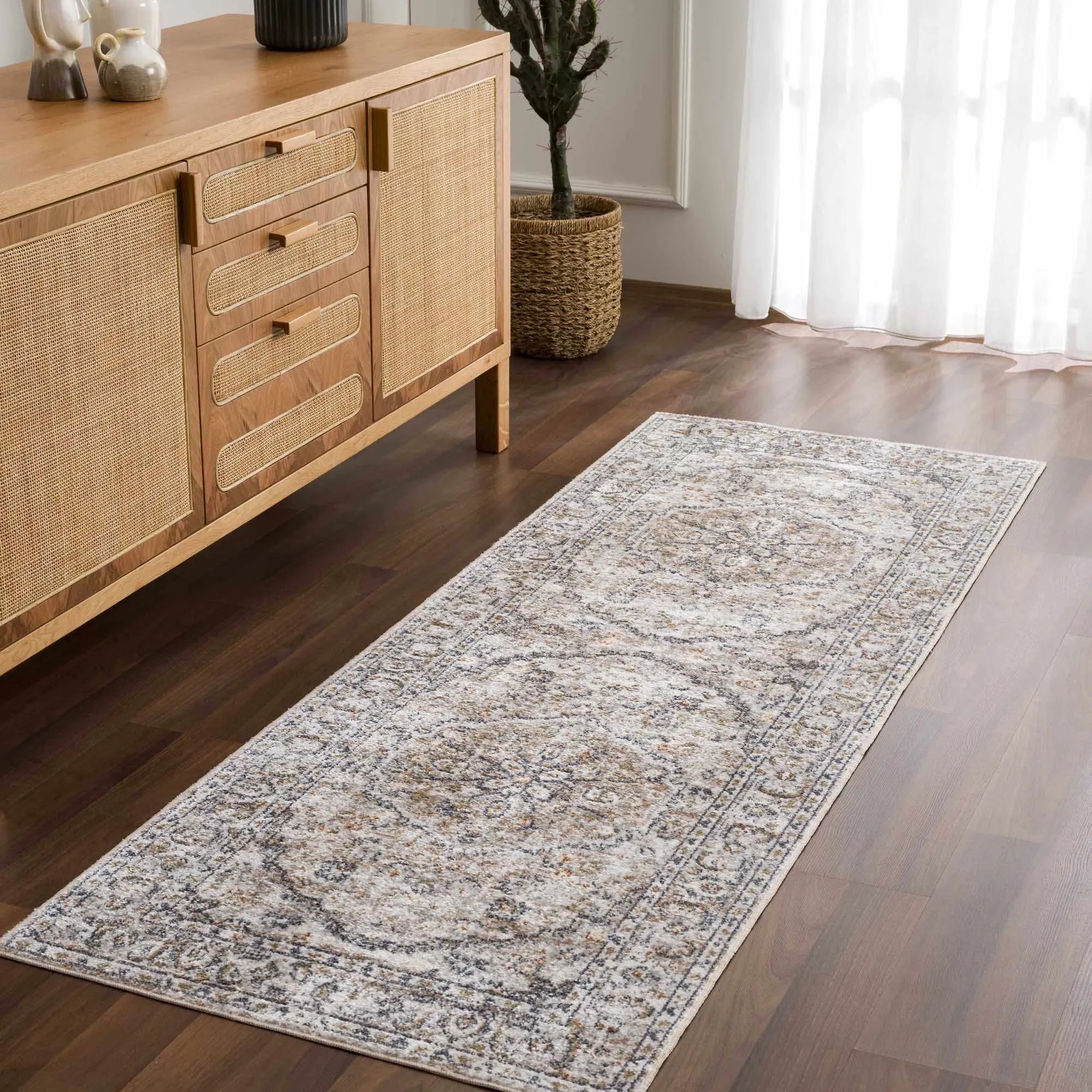 Hiti Cream Washable Performance Rug - The Mayfair Hall