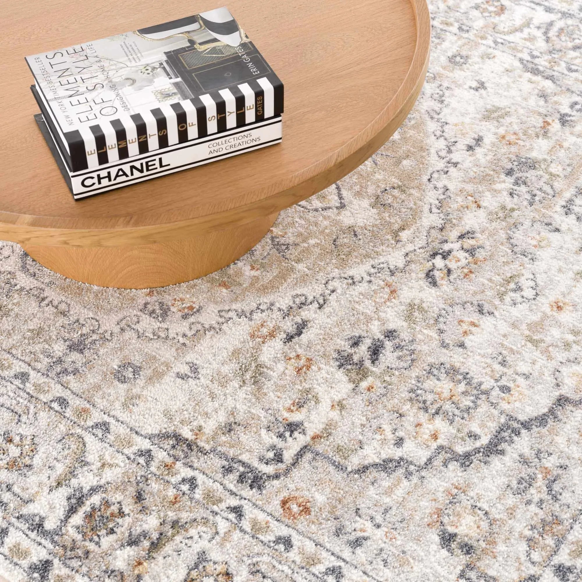 Hiti Cream Washable Performance Rug - The Mayfair Hall