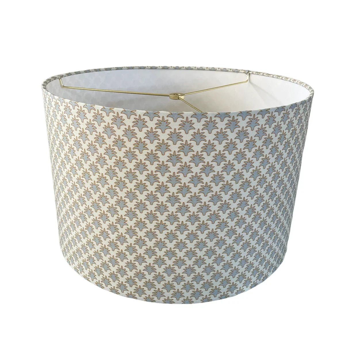 French Blue Lampshade in Whitney - The Mayfair Hall