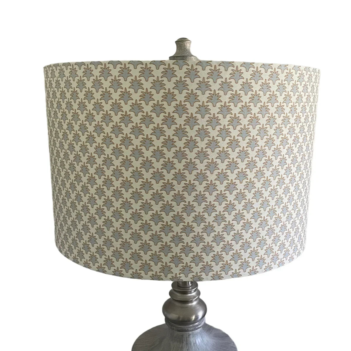 French Blue Lampshade in Whitney - The Mayfair Hall