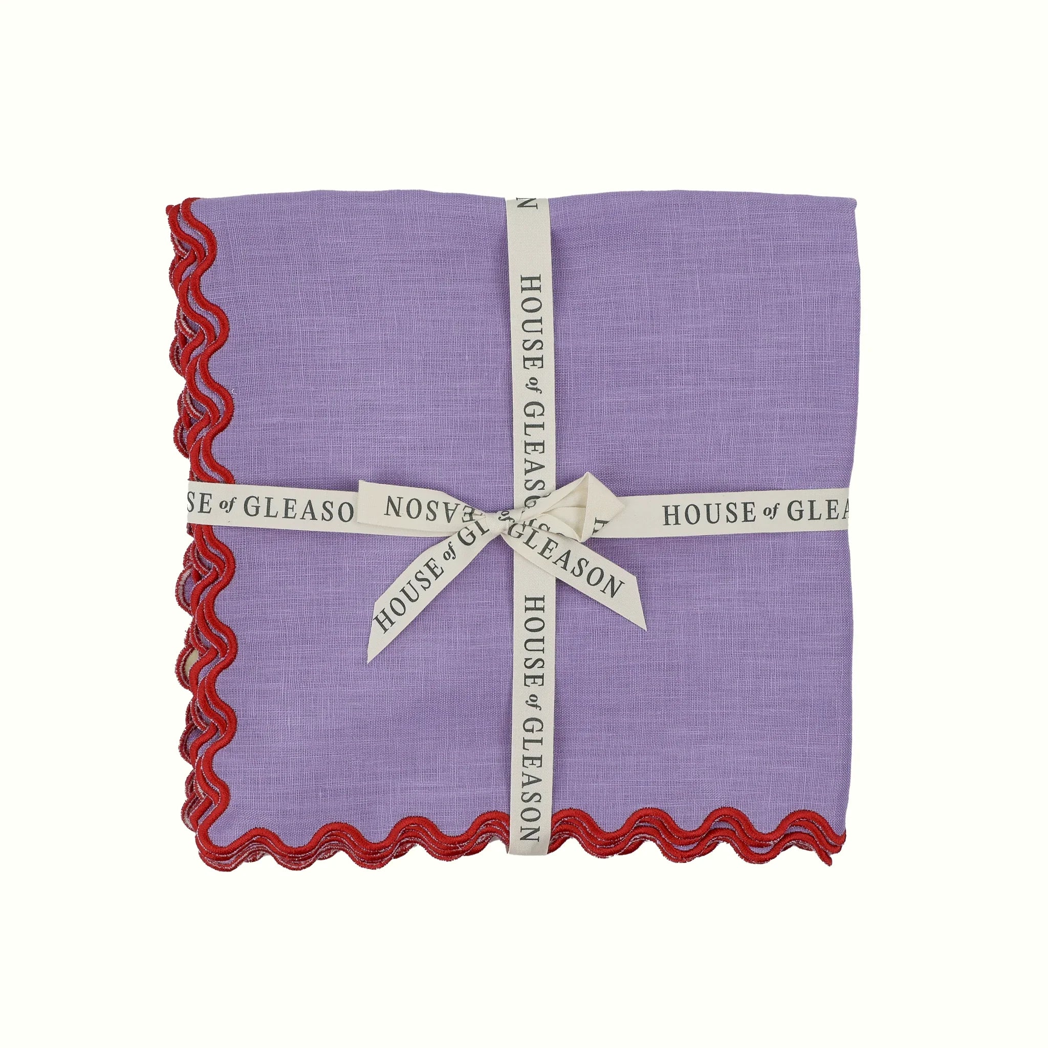 The Vivienne Dinner Napkins - Lilac - The Mayfair Hall