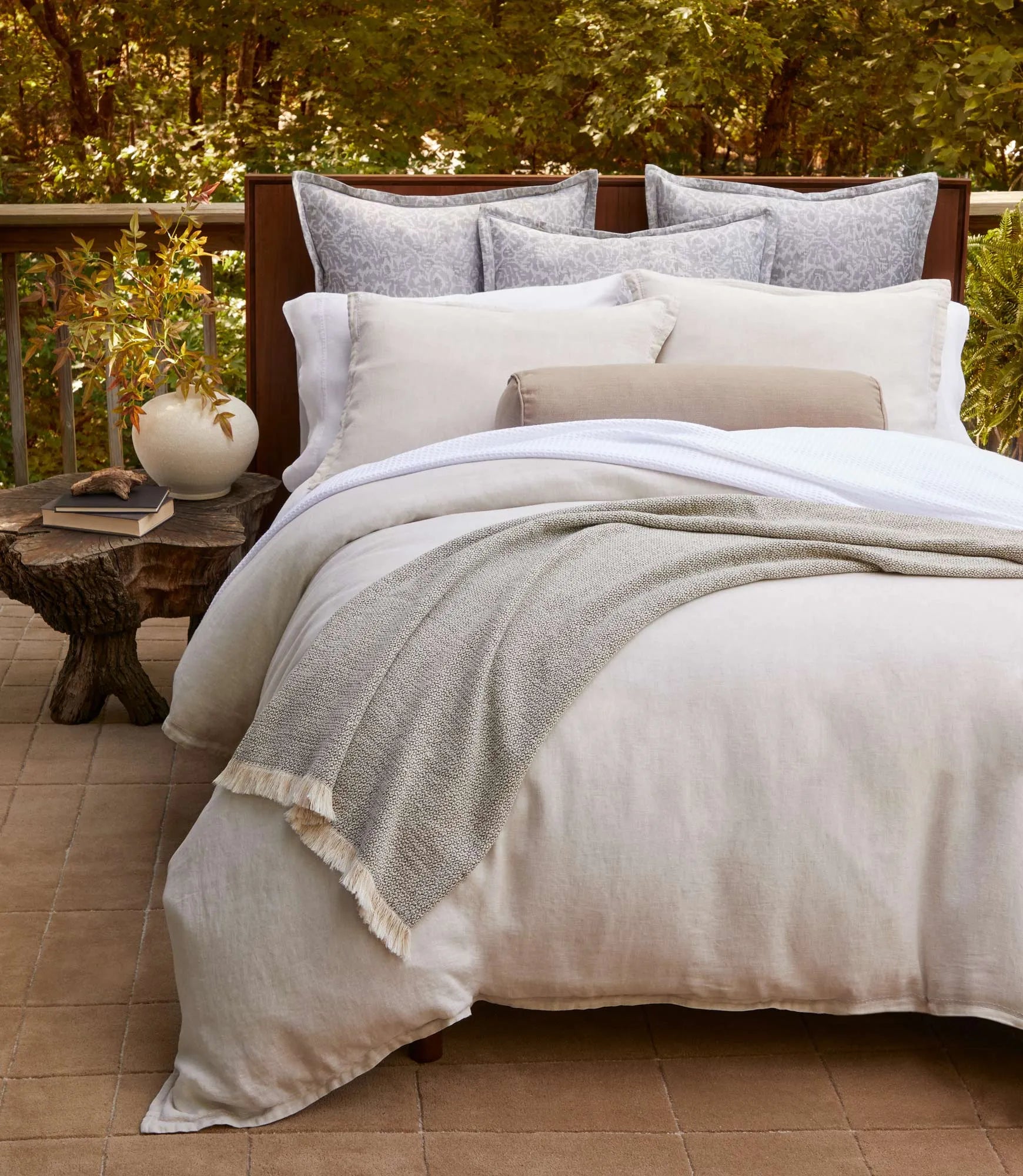 European Washed Linen Duvet Cover