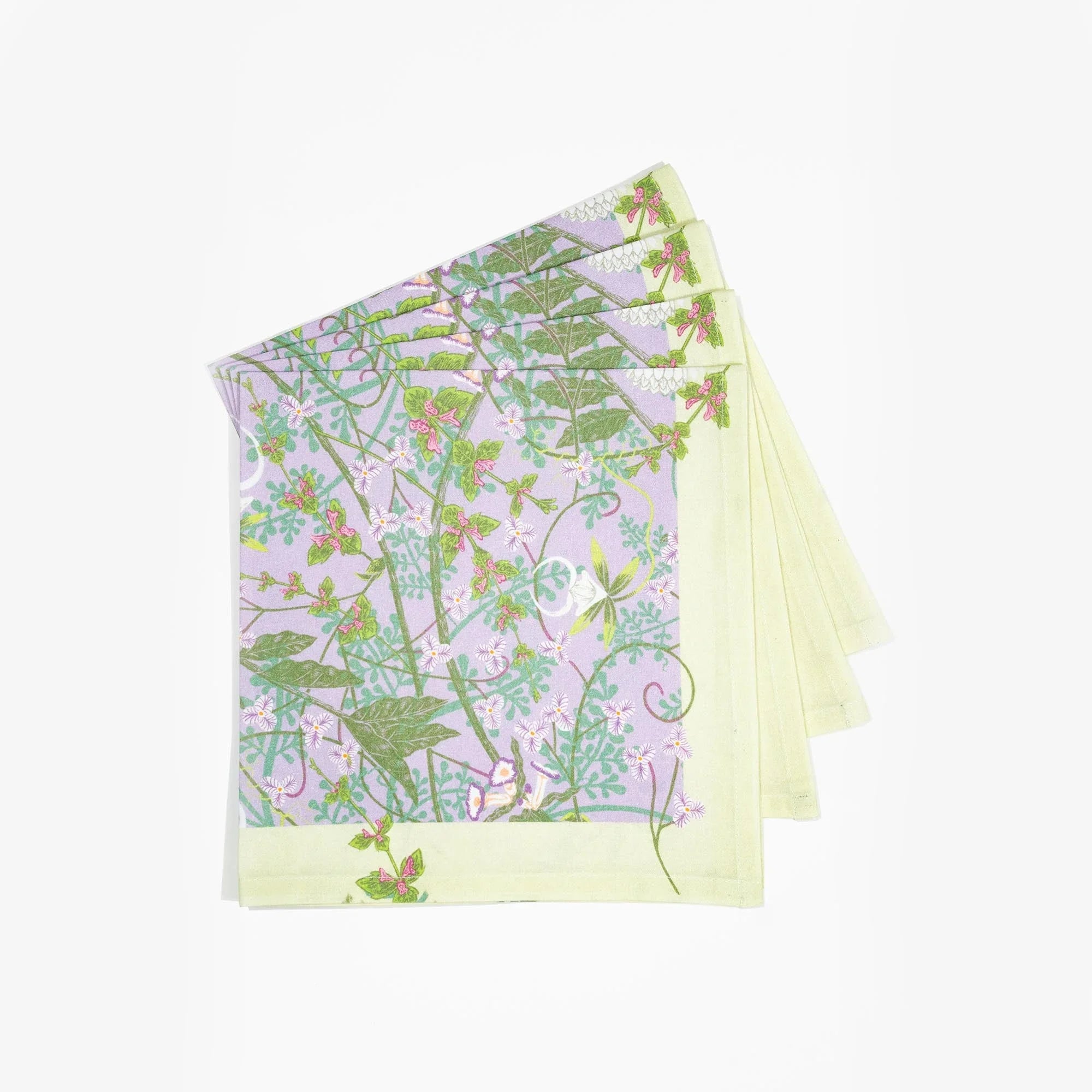 Coquette Lovescape Dinner Napkins - Set of Four - The Mayfair Hall
