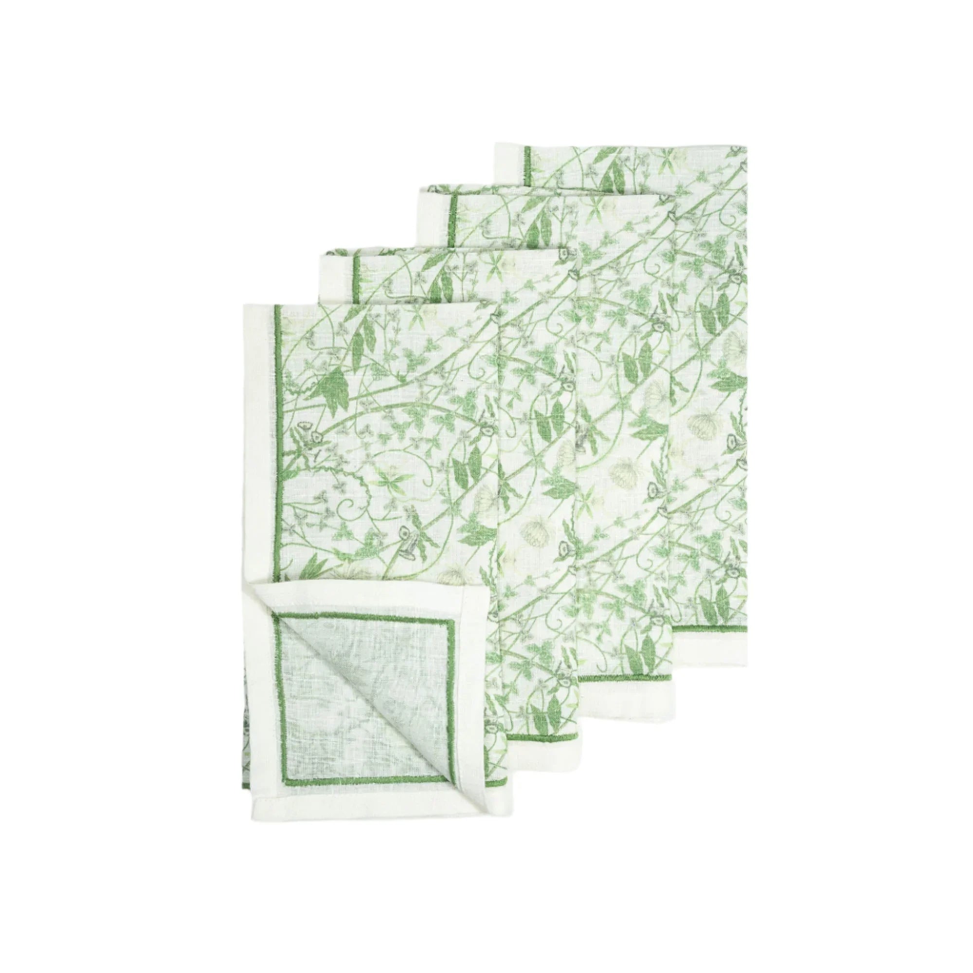 Inner Garden Society Dinner Napkins - Set of Four - The Mayfair Hall