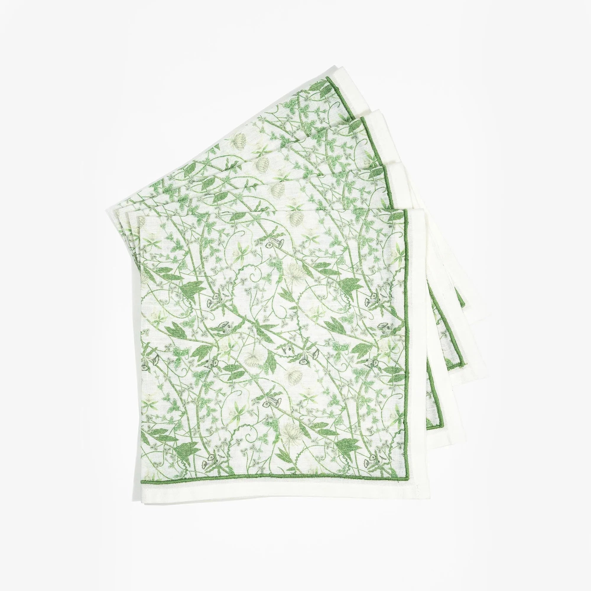 Inner Garden Society Dinner Napkins - Set of Four - The Mayfair Hall