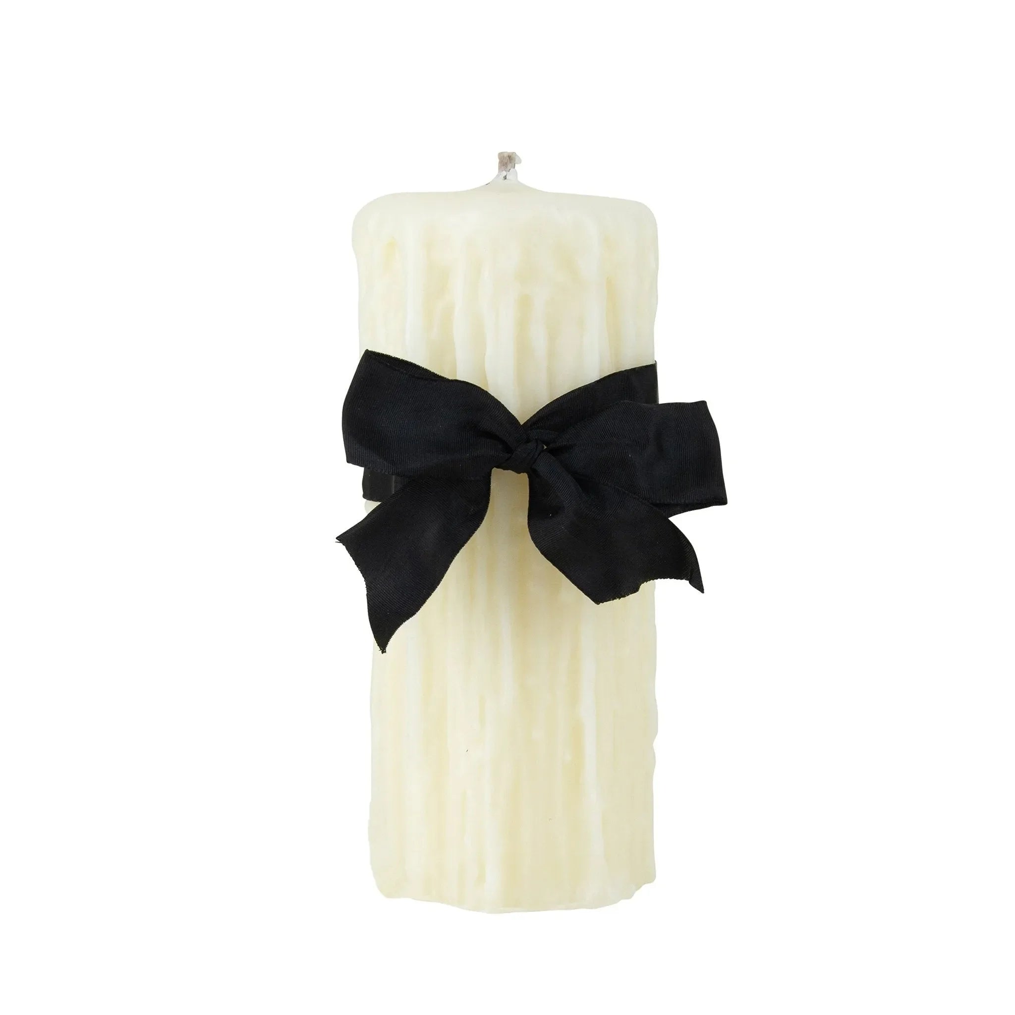 Beeswax Drip Pillar Candle - The Mayfair Hall
