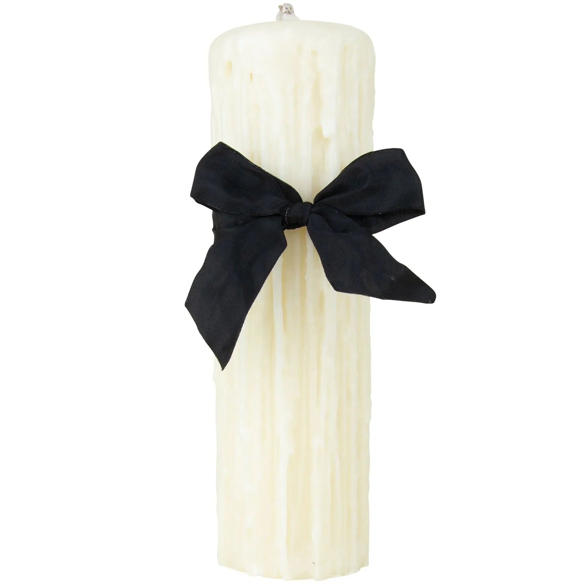Beeswax Drip Pillar Candle - The Mayfair Hall