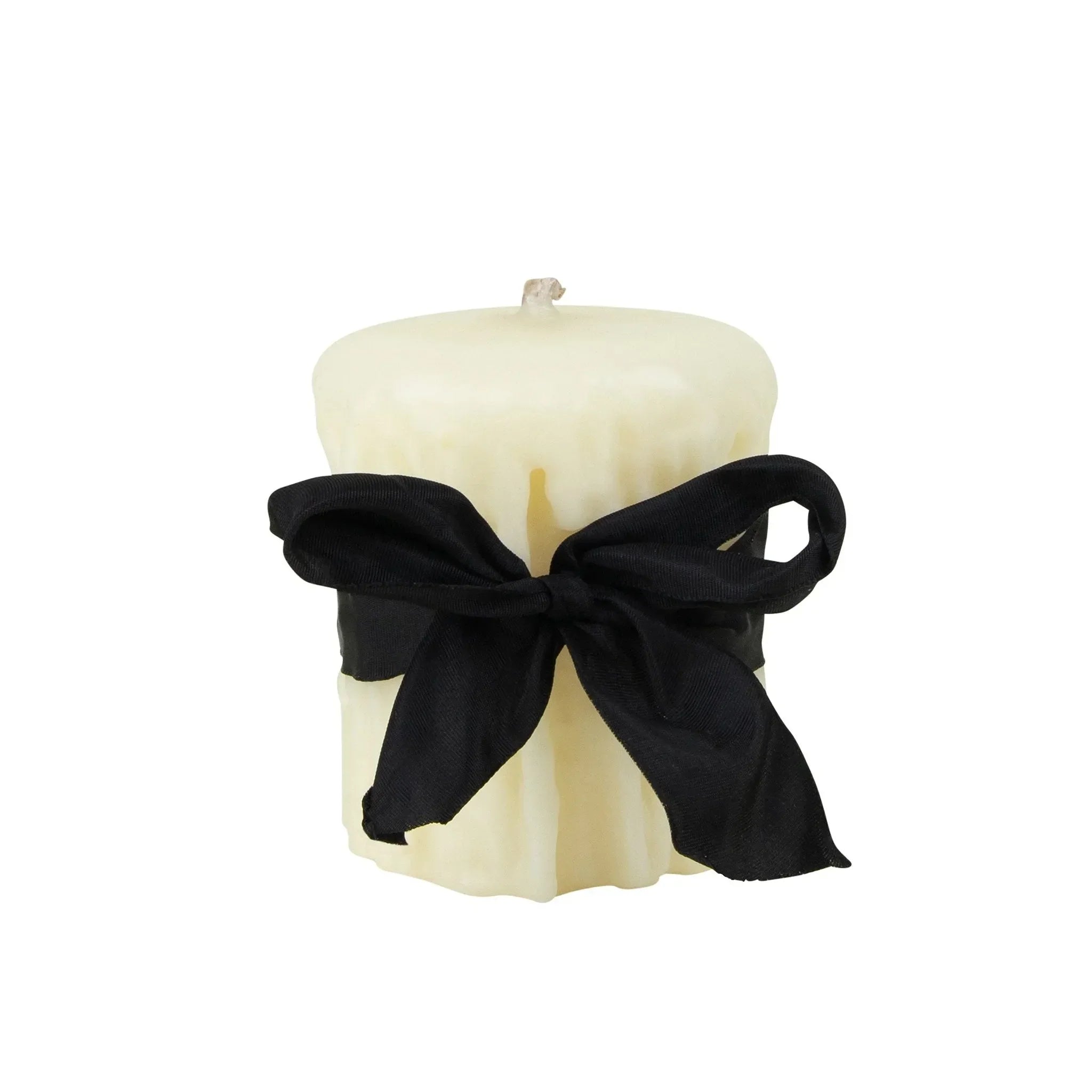 Beeswax Drip Pillar Candle - The Mayfair Hall