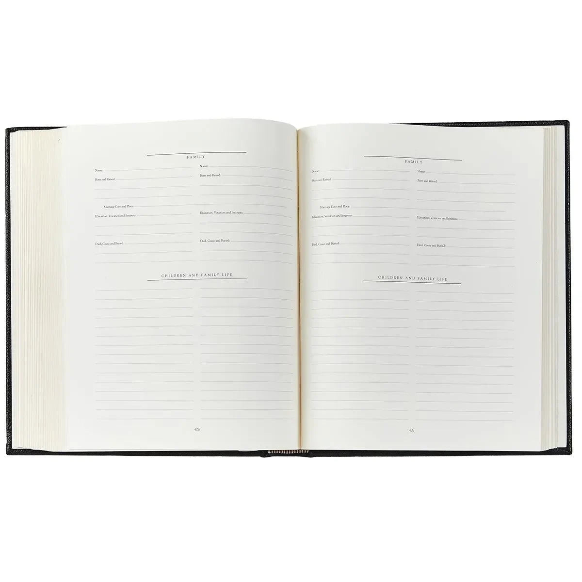 Family History Book - The Mayfair Hall