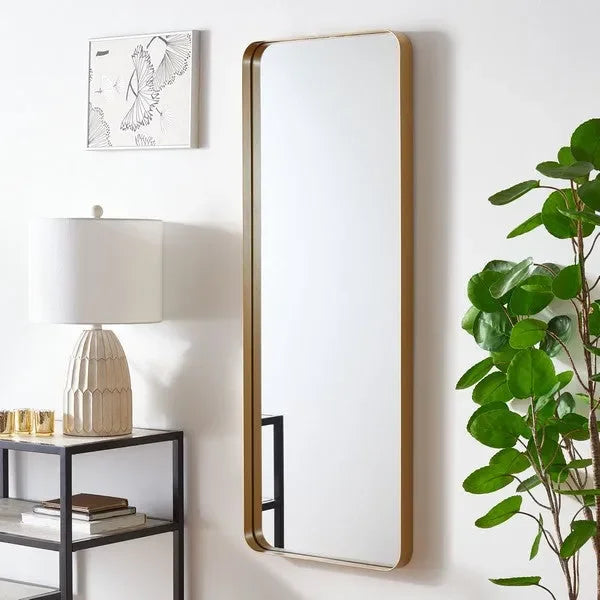 Almasy Iron Mirror in Gold - The Mayfair Hall