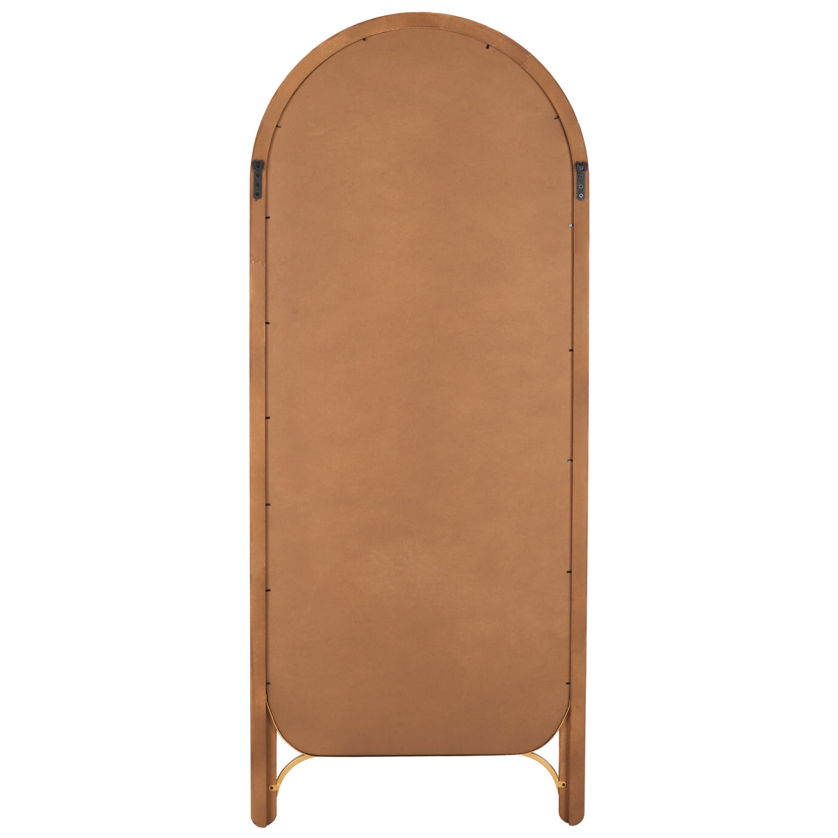 Kuo Wood and Metal Mirror in Natural — 26″