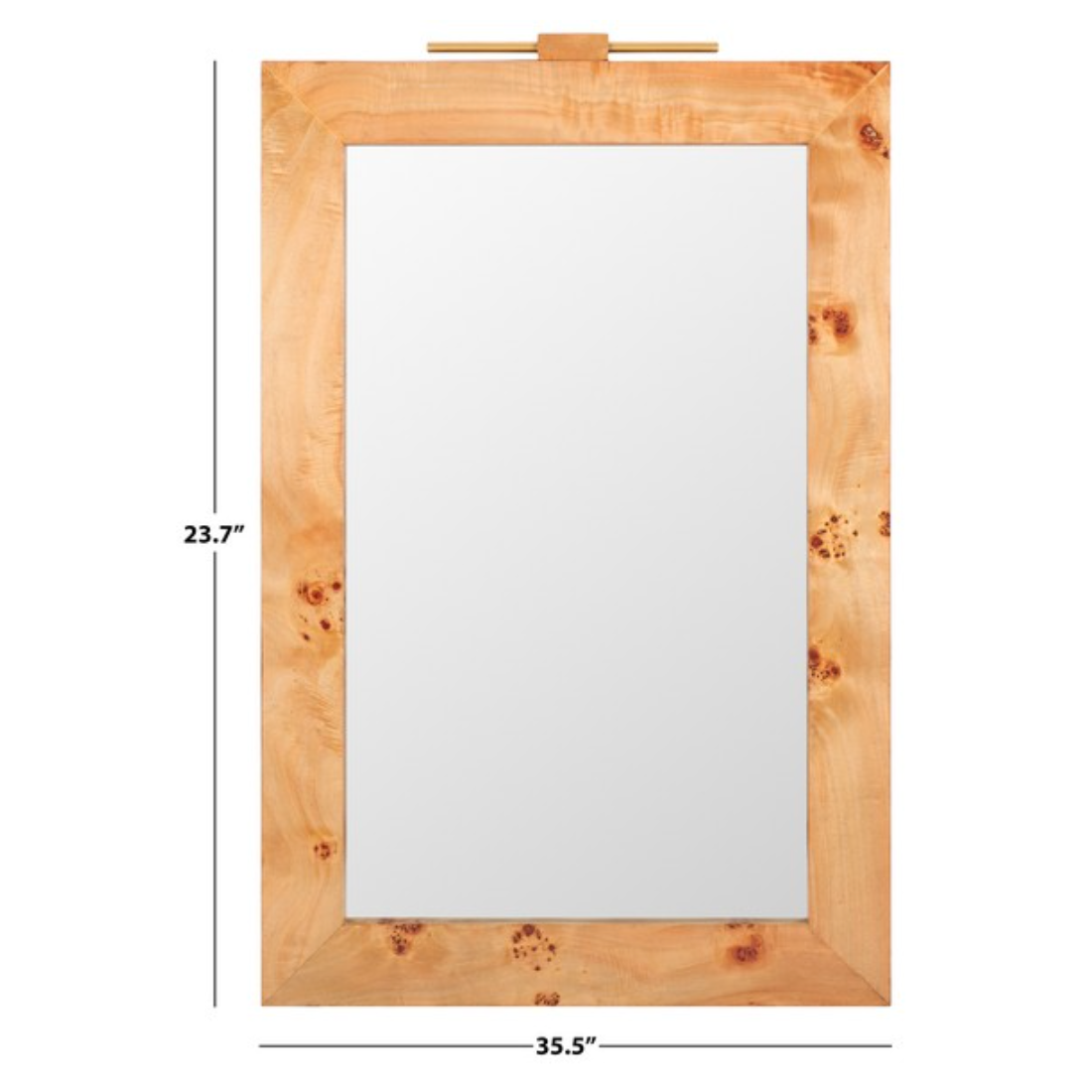 Anthea Mirror in Light Natural