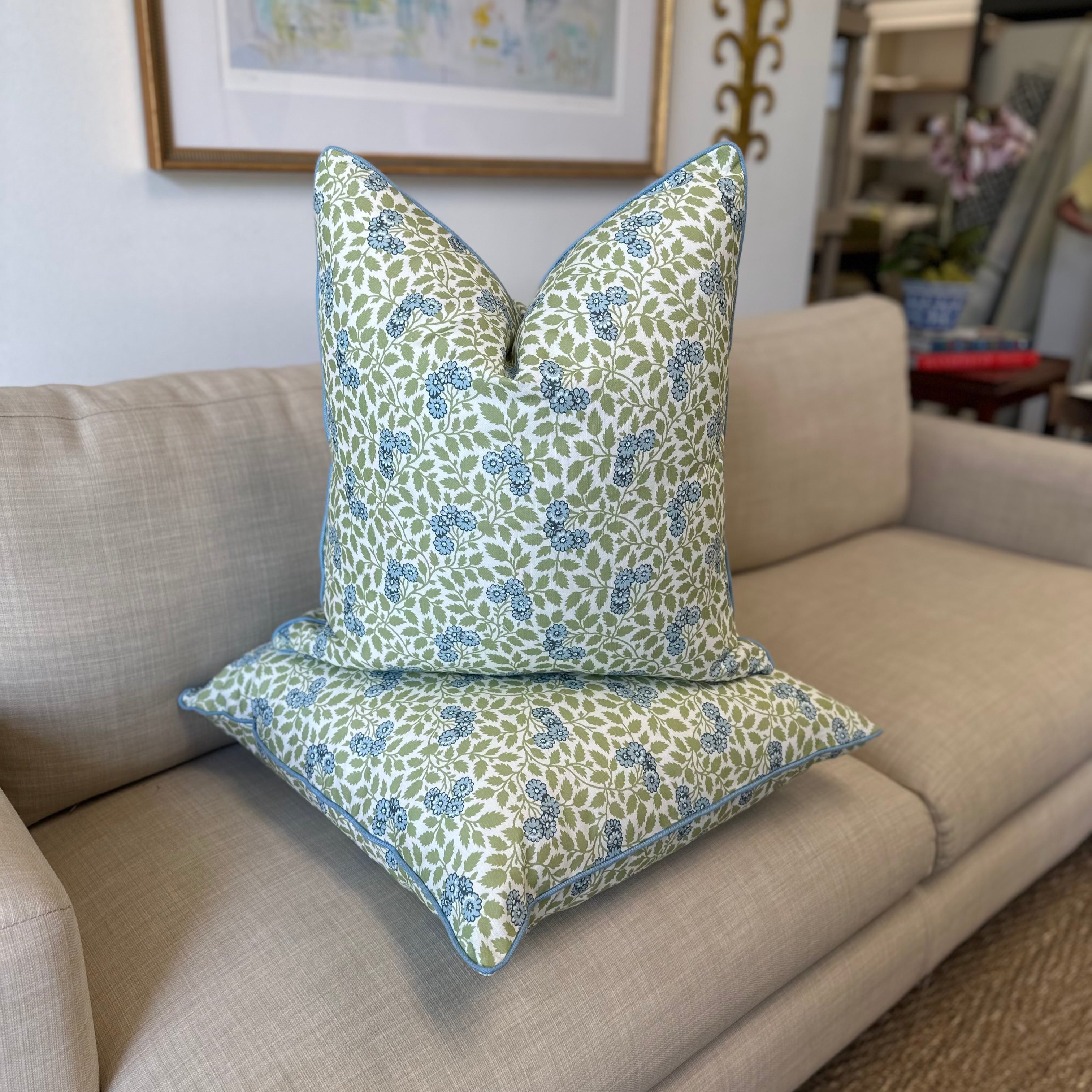 Maggie Pillow Cover in Sanctuary & Eloise