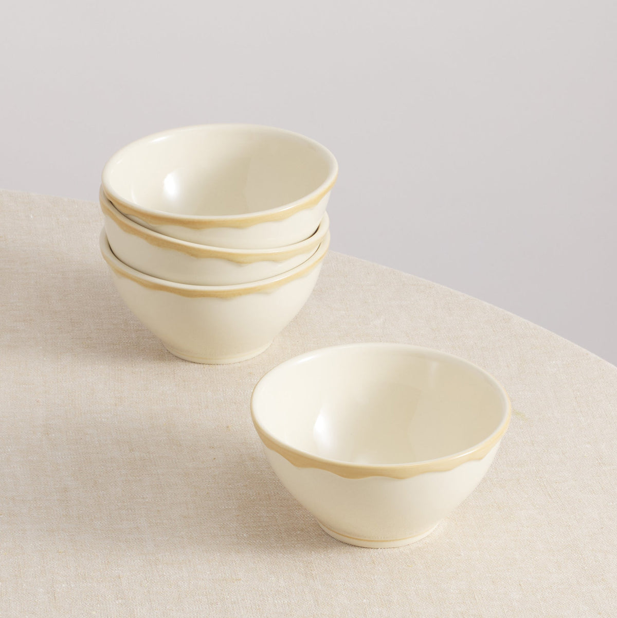 Colette Stoneware Cereal Bowls by Maison Madison Home — Set of 4