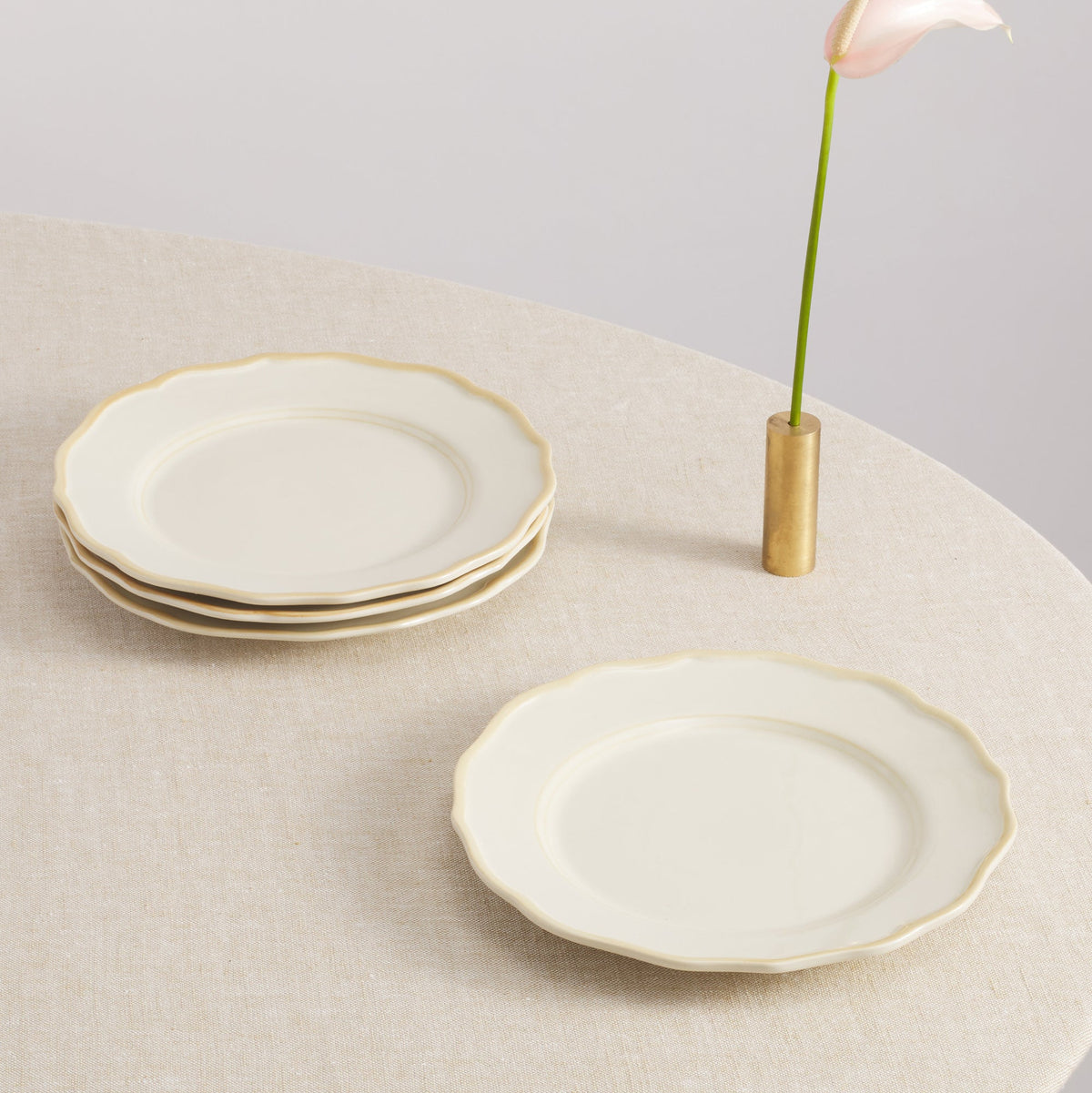Colette Stoneware Side Plates by Maison Madison Home — Set of 4