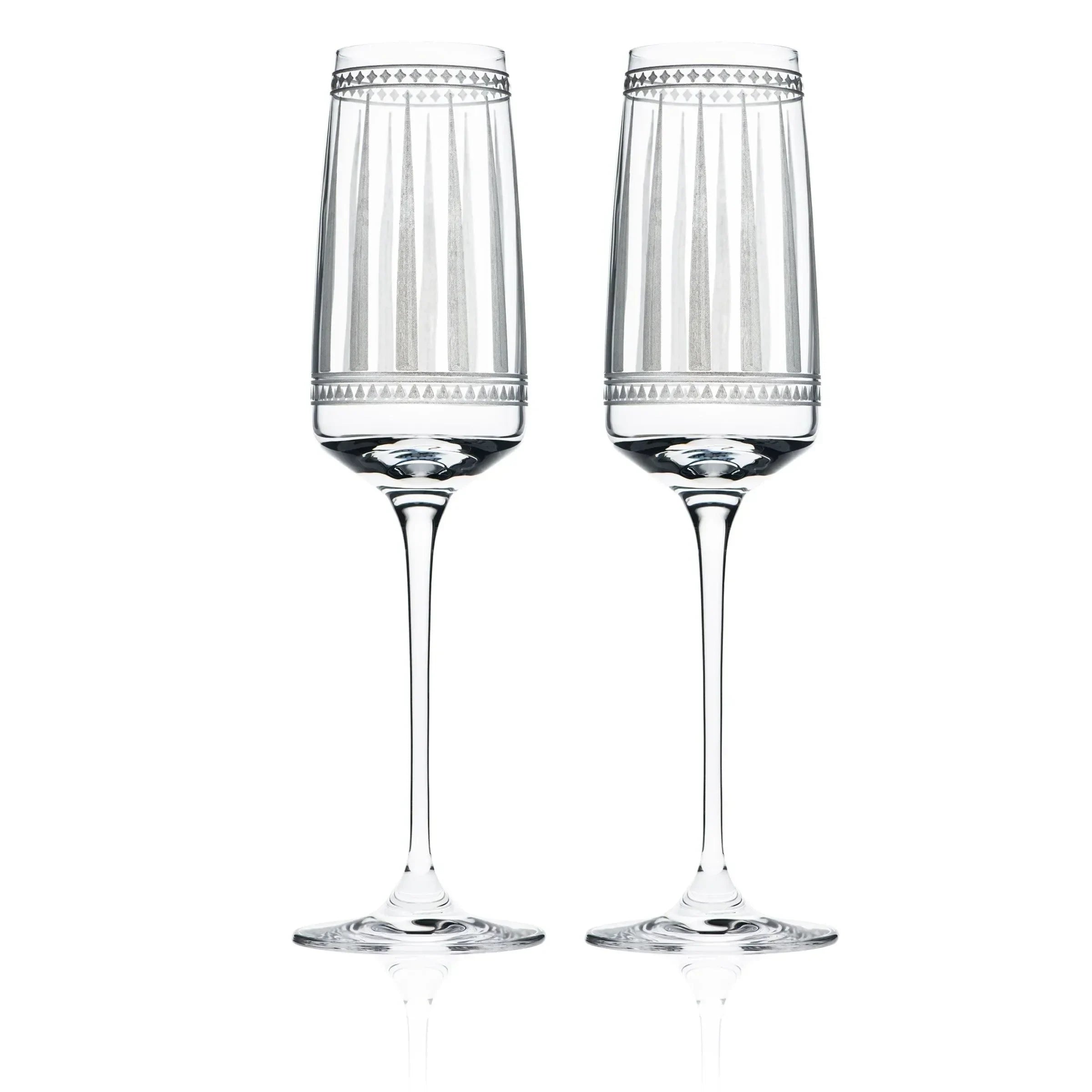 Marrakech Champagne Glasses (Set of 2) - The Mayfair Hall
