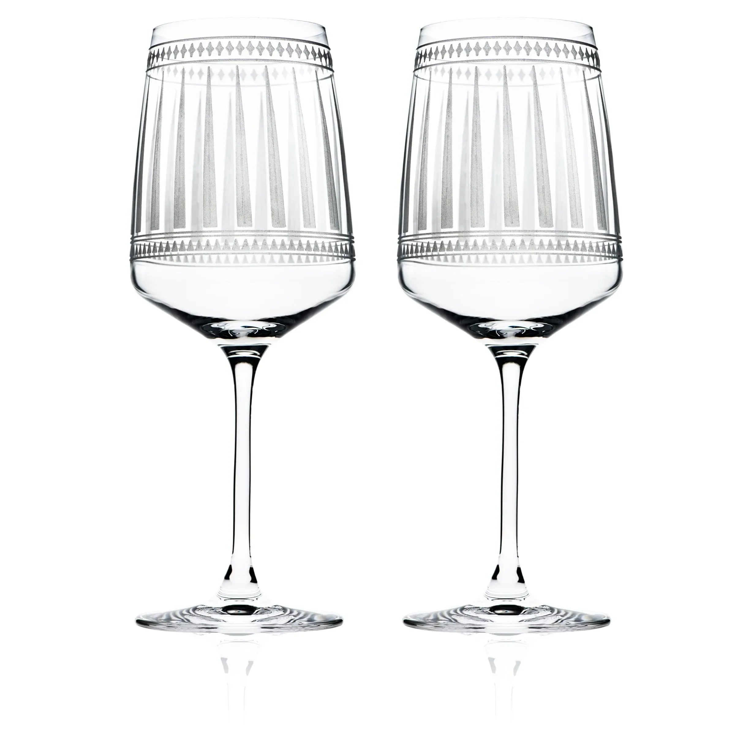 Marrakech Red Wine Glasses (Set of 2) - The Mayfair Hall