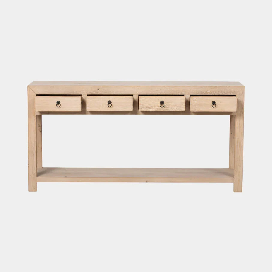 Mason Elm Console Table - The Mayfair Hall